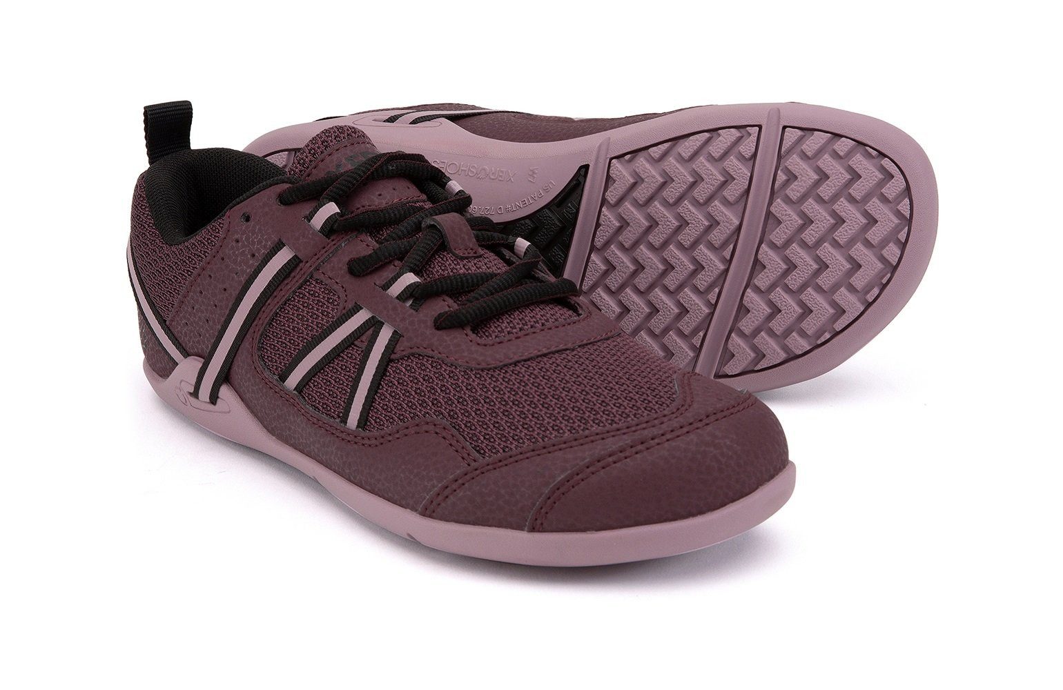 Minimal-Travelschuhe Prio violett Damen Wanderschuh