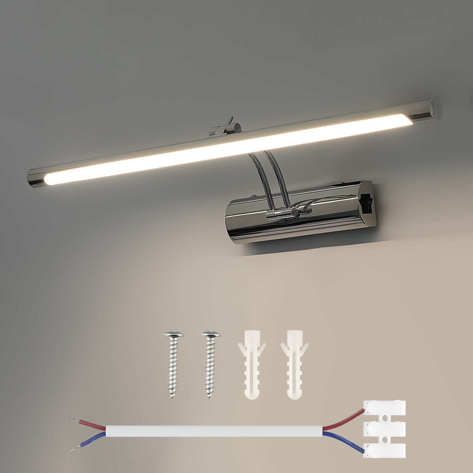 WILGOON LED Spiegelleuchte 12W Spiegelleuchteg Schminklicht günstig online kaufen