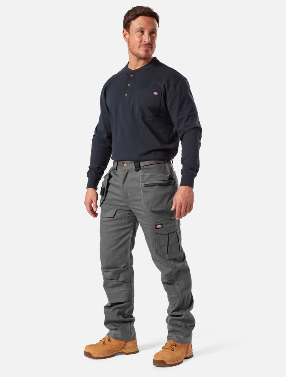 Dickies Arbeitsbundhose Techduck Montage slate Thermoregulierend günstig online kaufen