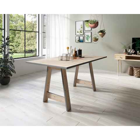 Homexperts Esstisch, Breite 160 cm, Gestell in A-Form