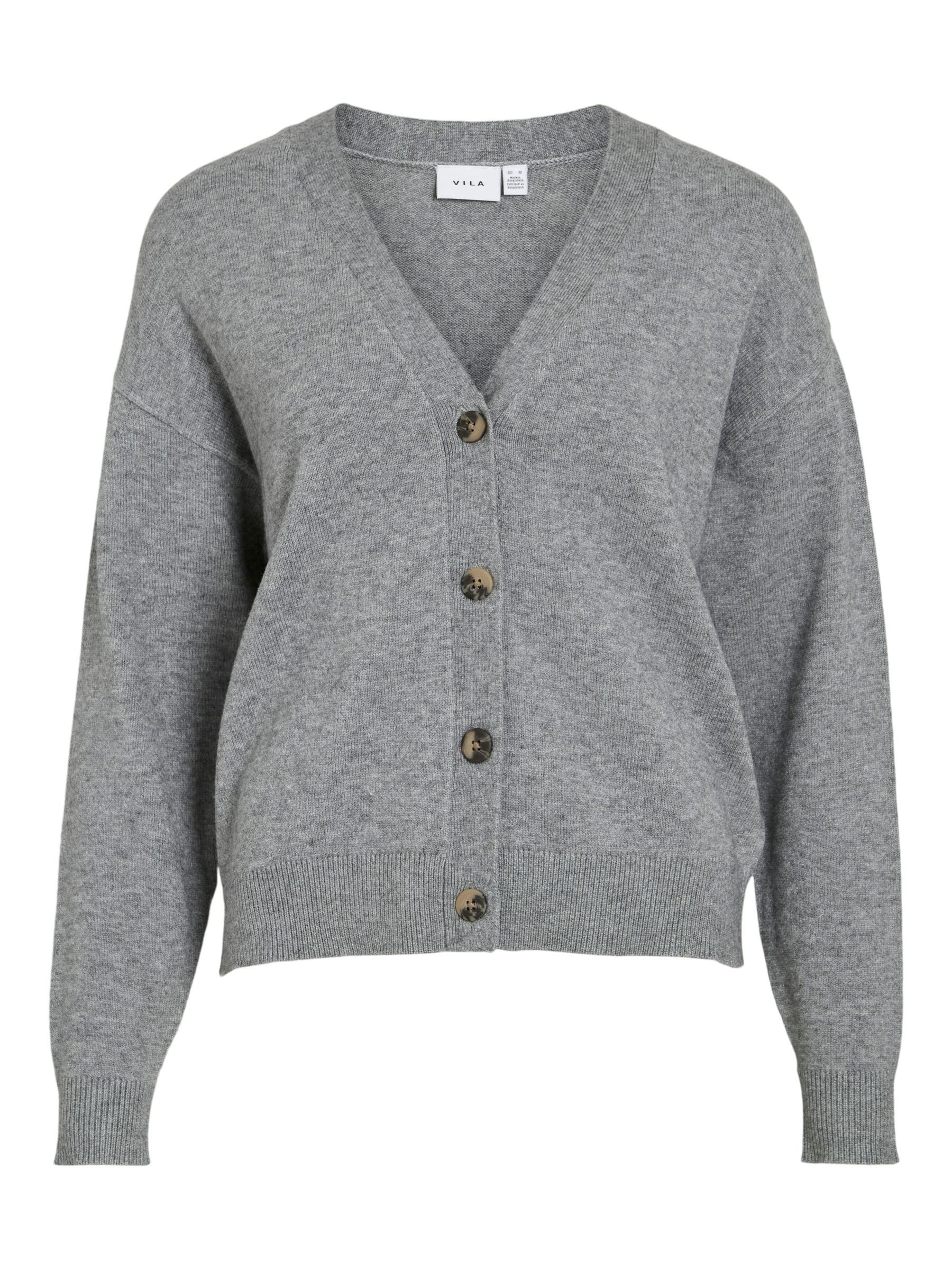 Vila Cardigan Gemütliches Strickdesign mit Knopfleiste günstig online kaufen