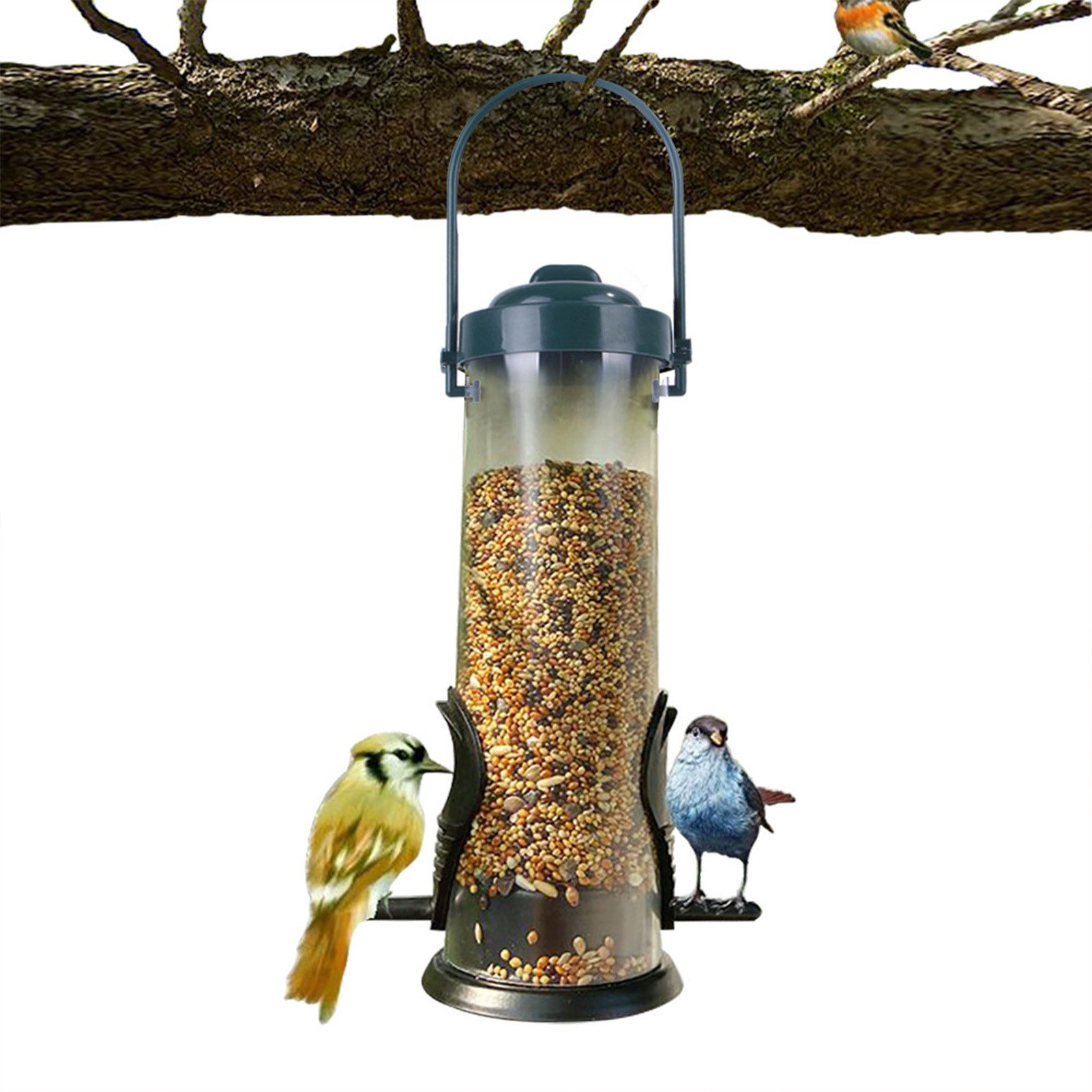Futterstation Automatischer Kolibri-Vogelfutterspender zum Aufhängen im Freien