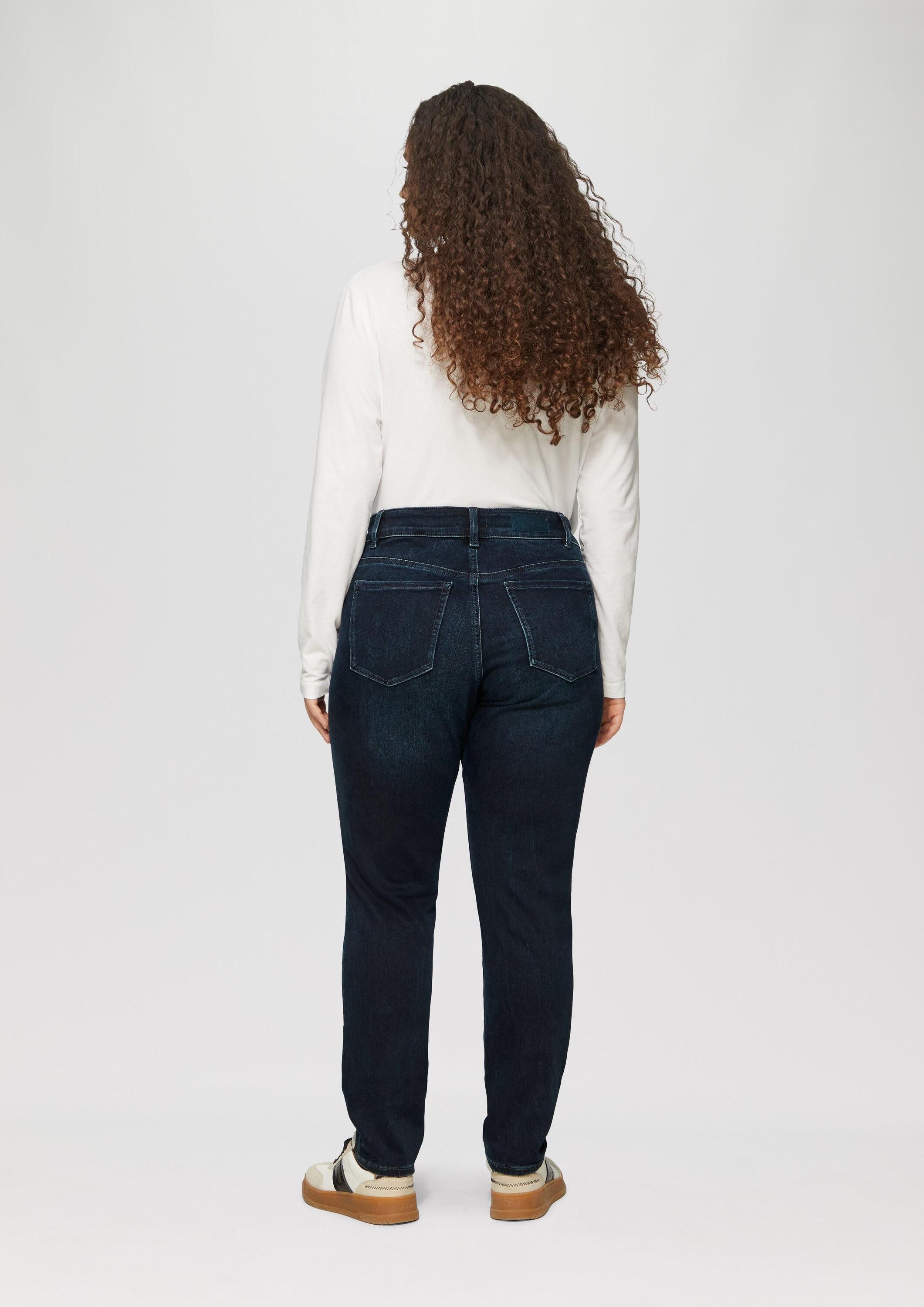 s.Oliver Skinny-fit-Jeans Jeans-Hose Jeans / Skinny Fit / Mid Rise / Skinny Leg / Reißverschlussdetail