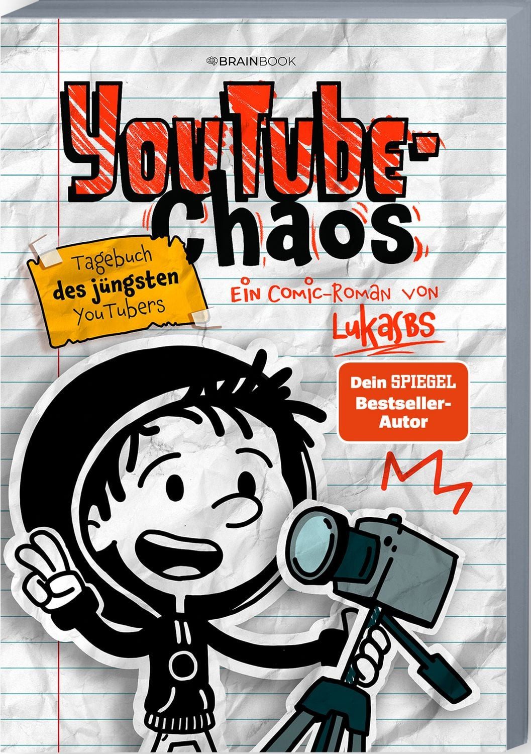Kinderbuch YouTube-Chaos Tagebuch des jüngsten YouTubers - Ein Comic-Roman von Lu LukasBS