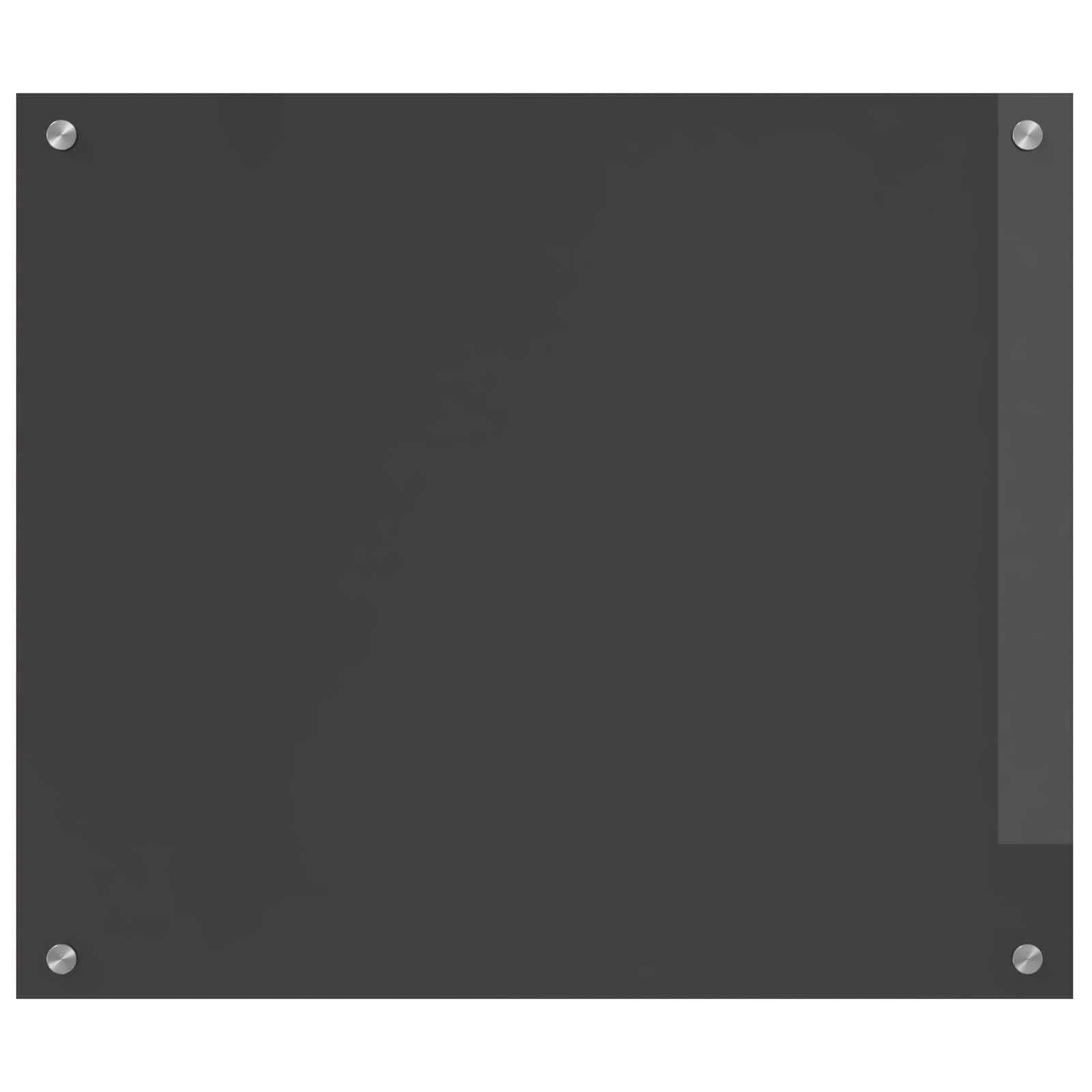 vidaXL Küchenrückwand Küchenrückwand Dunkelgrau 70 x 60 cm Gehärtetes Glas, (1-tlg)