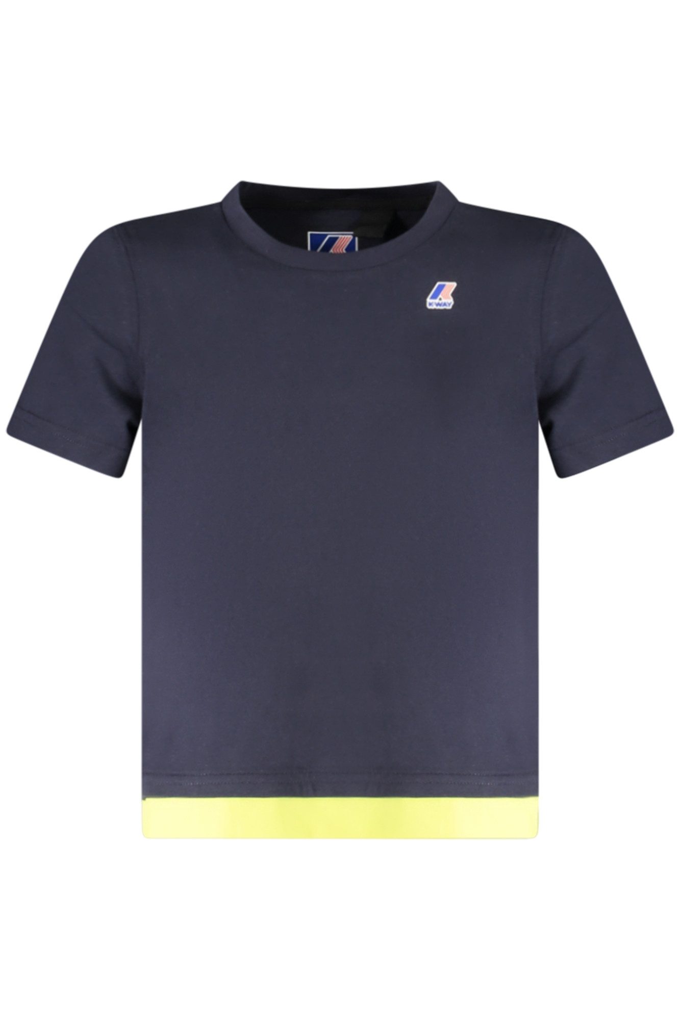 K-WAY T-Shirt Kinder T-Shirt Blau: Kurzarm, Rundhals