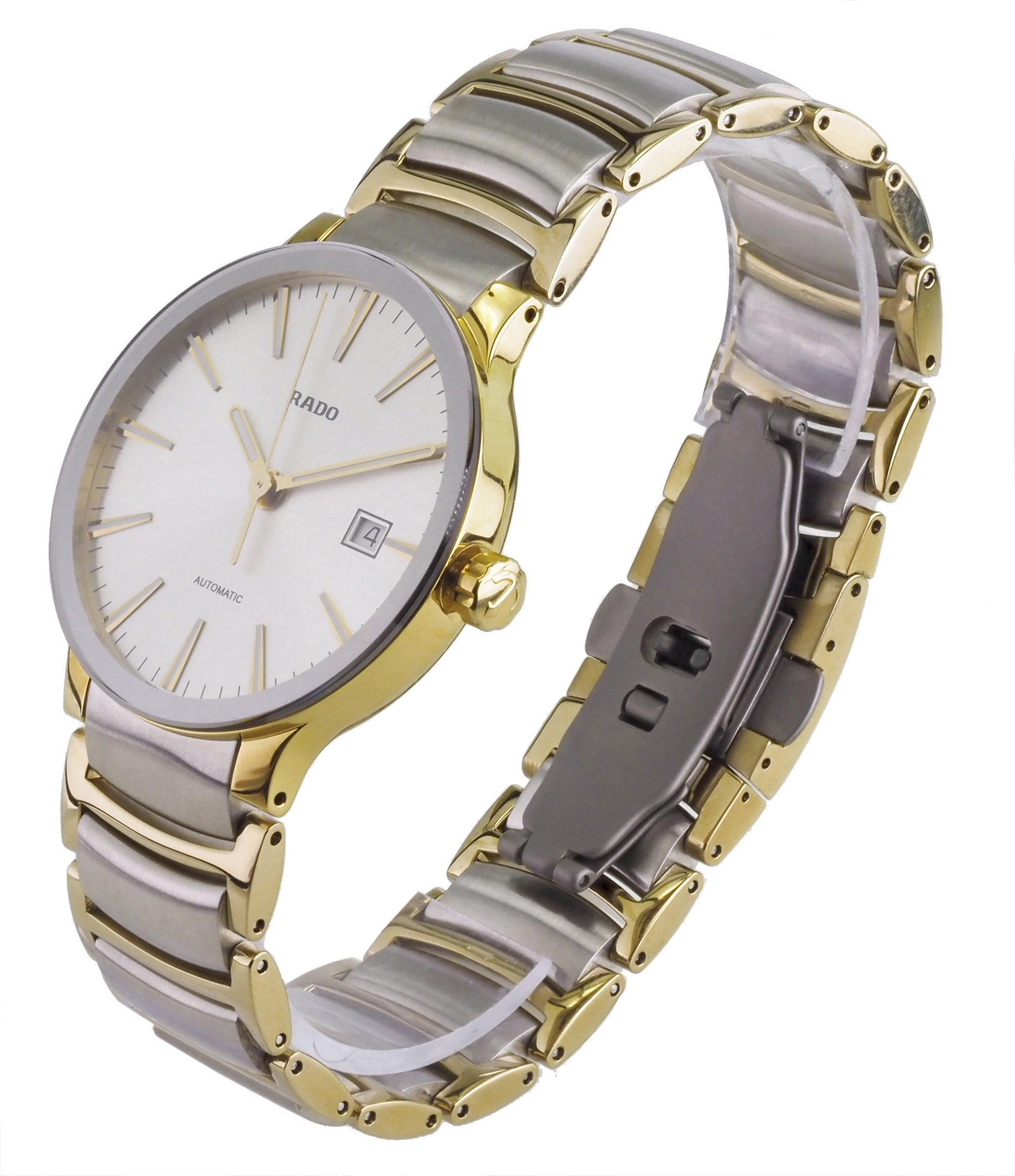 Rado Automatikuhr Herren Uhr Automatik R30529103 Centrix Swiss Made Ø 38 mm Cenrix