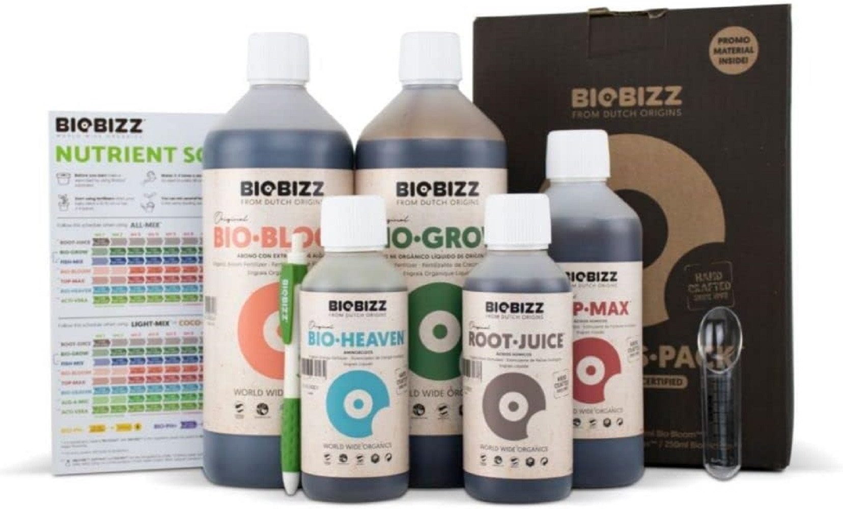 Biobizz Pflanzendünger BioBizz Naturdünger Starters Pack günstig online kaufen