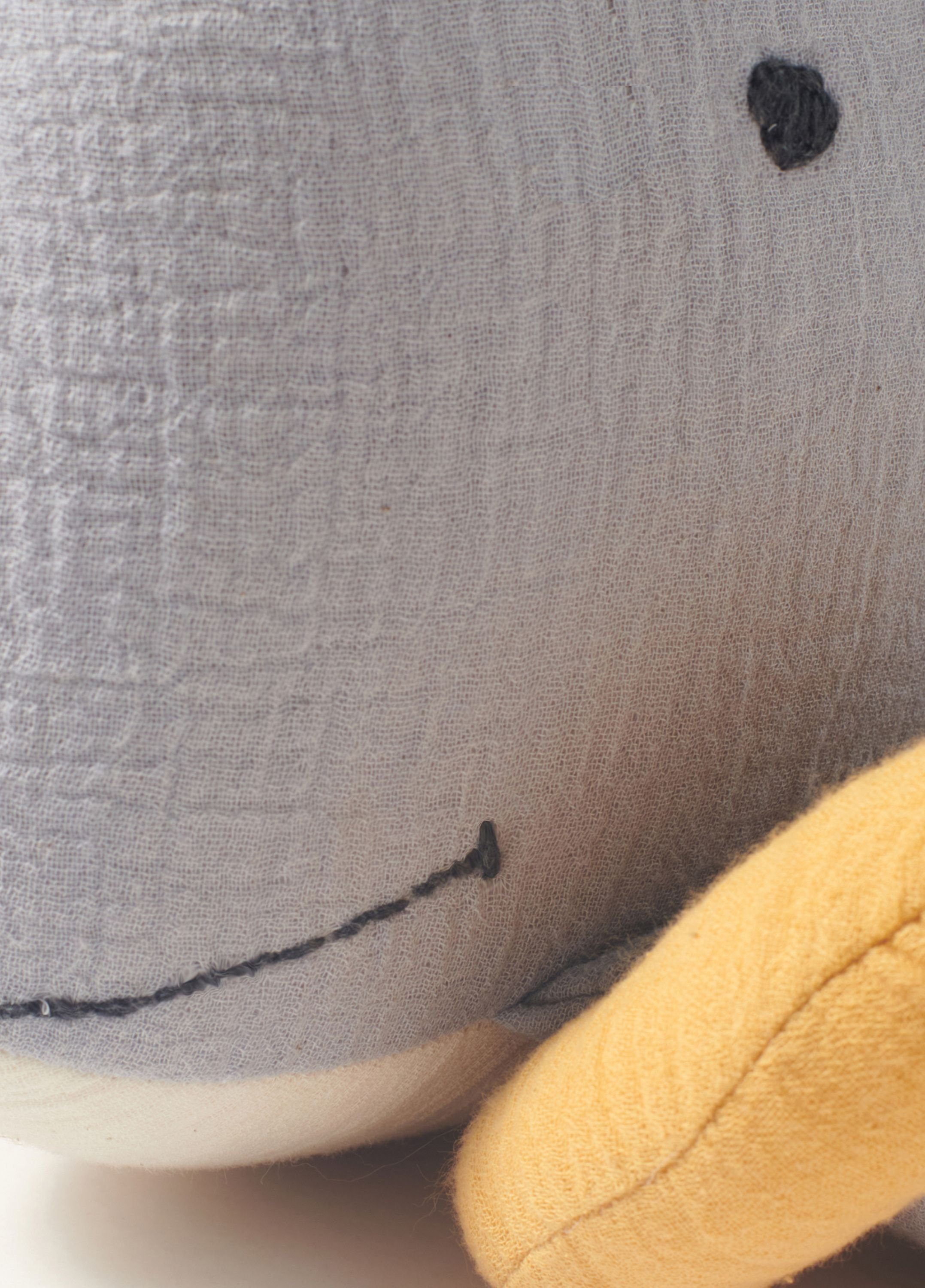 Nordic Coast Company Kuscheltier für Babys & Kleinkinder, Weiches Musselin, Schmusetier Baby Kind atmungsaktiv, waschbar