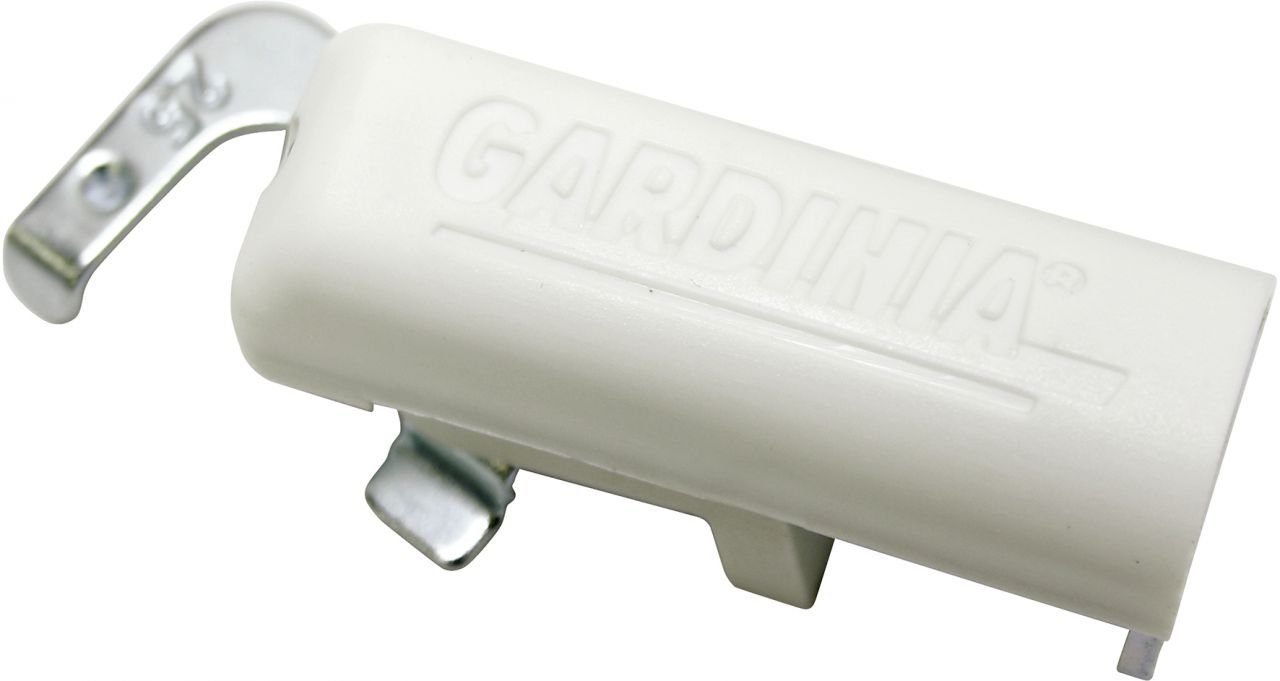 GARDINIA Sichtschutzbefestigung Klemmträger (2-tlg), Zubehör mit 25 mm Oberschienen, ohne Bohren, Jalousien, (2-tlg), zur Jalousie für die Montage auf dem Fenst – Bild 2 von 3