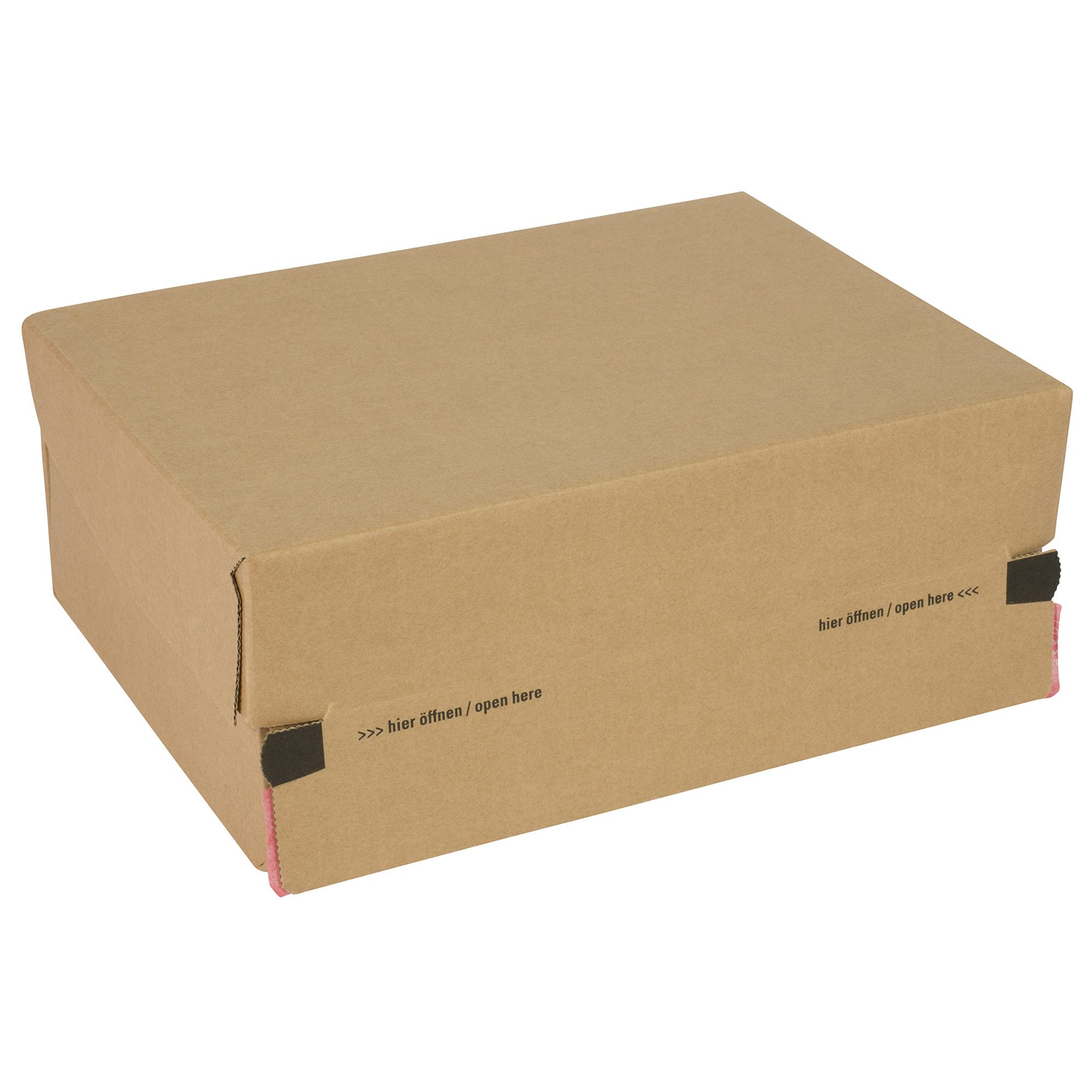 Versandkarton Versandkarton Postbox 5851 25x9,6x17,7cm Pappe braun