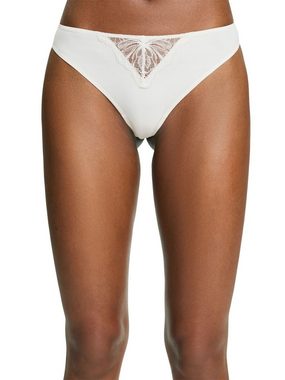 Esprit String Brazilian-String in Hipster-Form mit Spitze