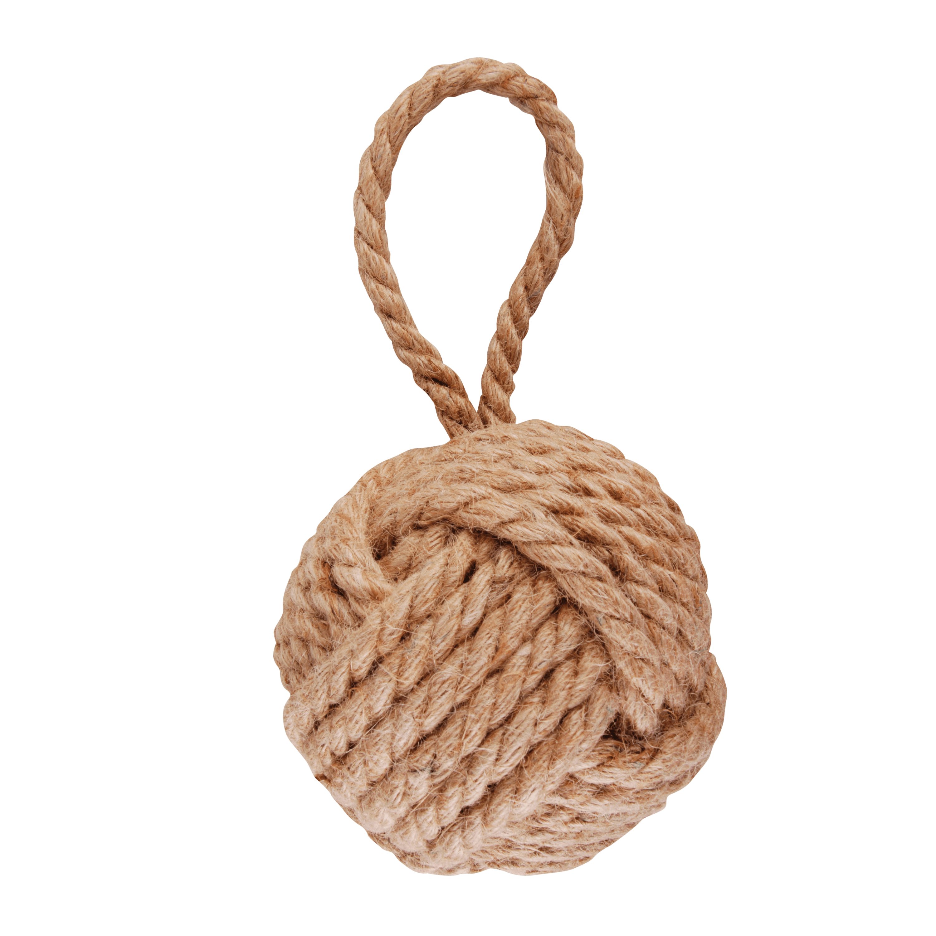 esschert design Türstopper Türstopper im Maritimen Stil aus Seil. Seemanns Knäul