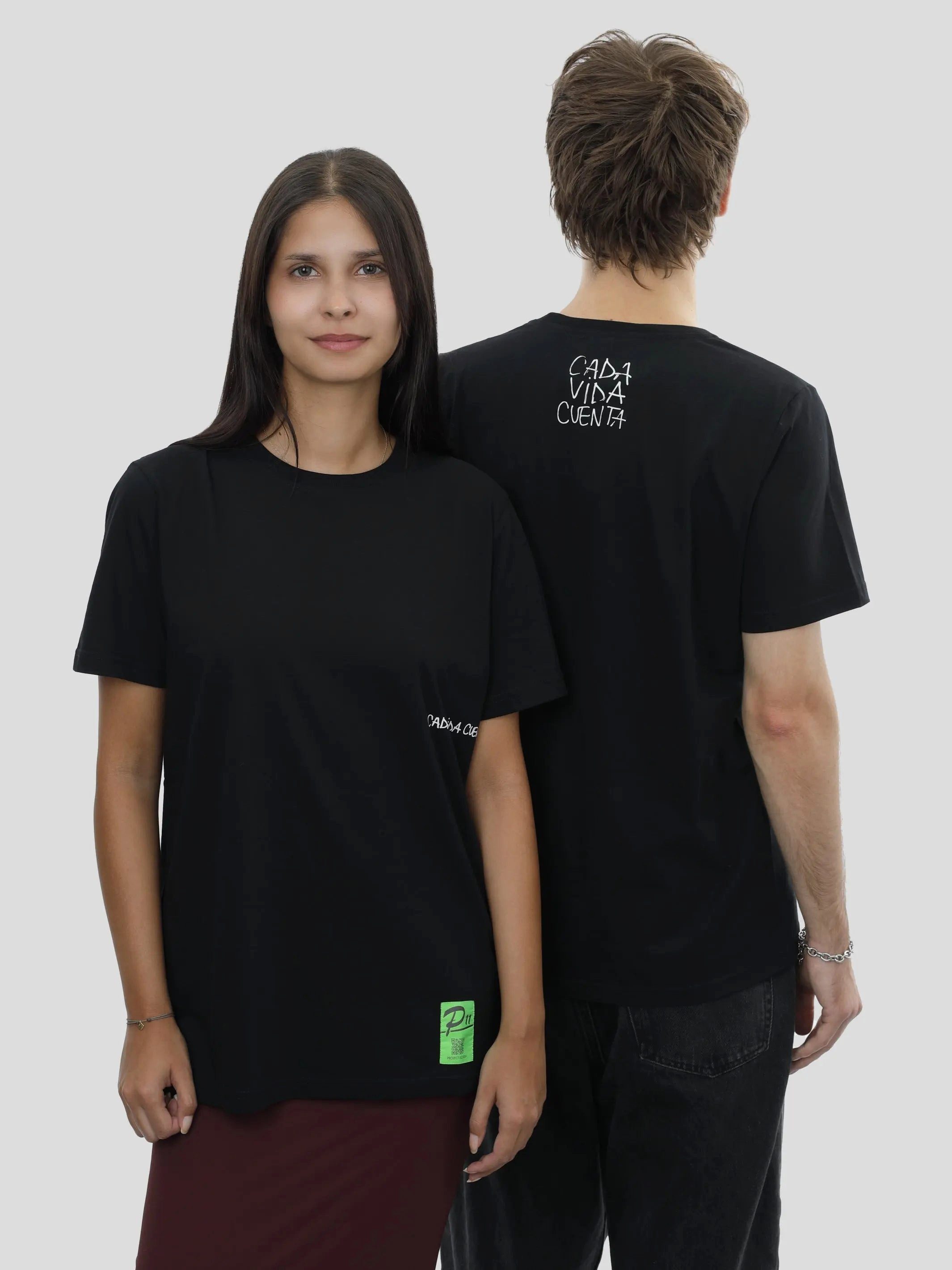 project eleven T-Shirt P11 T-Shirt Slim Fit Unisex in Schwarz