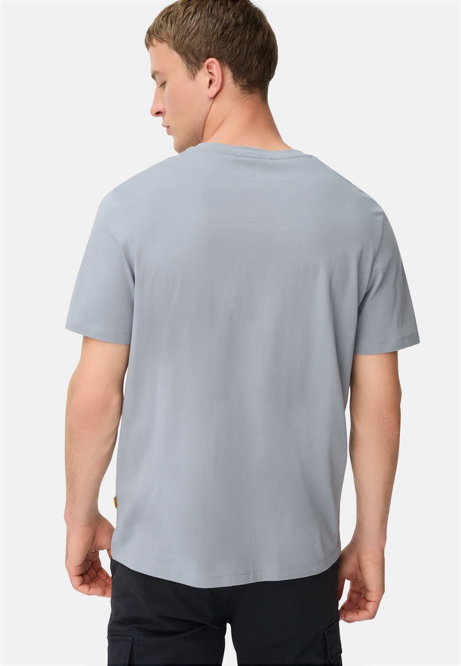 camel active T-Shirt aus reiner Baumwolle Kurzarm Rundhals günstig online kaufen