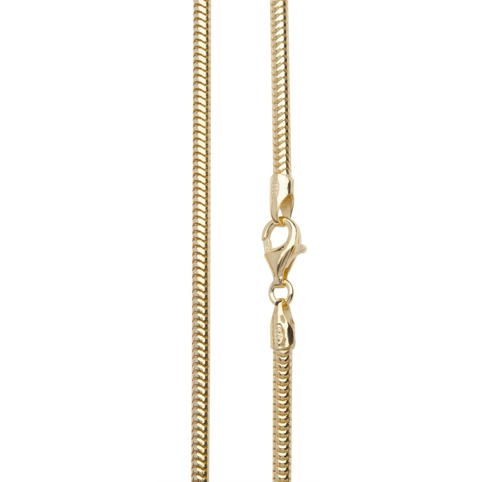 OSTSEE-SCHMUCK Silberkette Ostsee-Schmuck Kette Schlange 2,4 mm Kette Schla günstig online kaufen