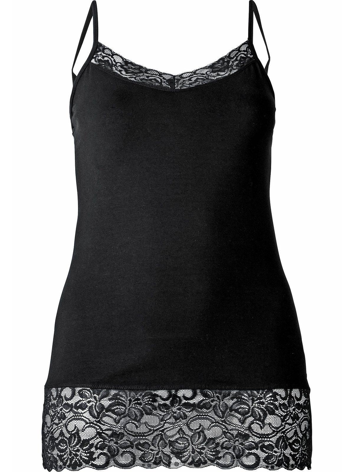 Sheego Longtop Große Größen mit verstellbaren Trägern