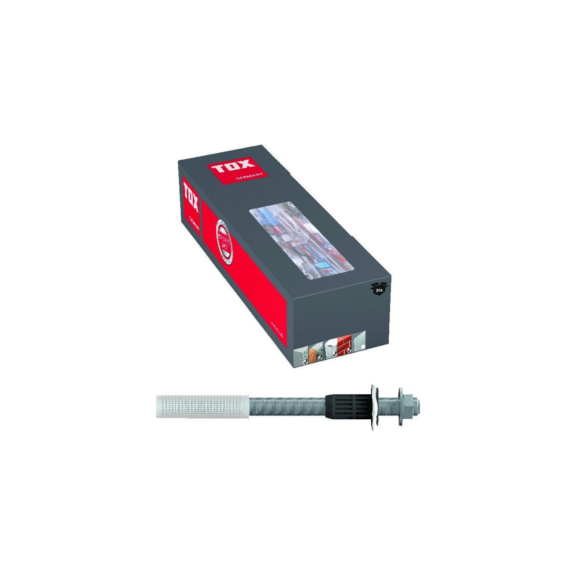 Tox Bolzenanker TOX Schwerlastbef. Thermo Proof M12x400 Großpack KT 16 Stk