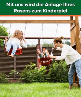 GreenEdge Rasendünger Rasensamen - diverse Sorten und Größen, Dürreresistenter-Rasen-400-GR, schnellkeimend, 100% natürlich, RSM-zertifiziert