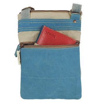 Sunsa Umhängetasche Maritim Umhängetasche. Vegan Crossbody Bag Canvas Damen Schultertasche