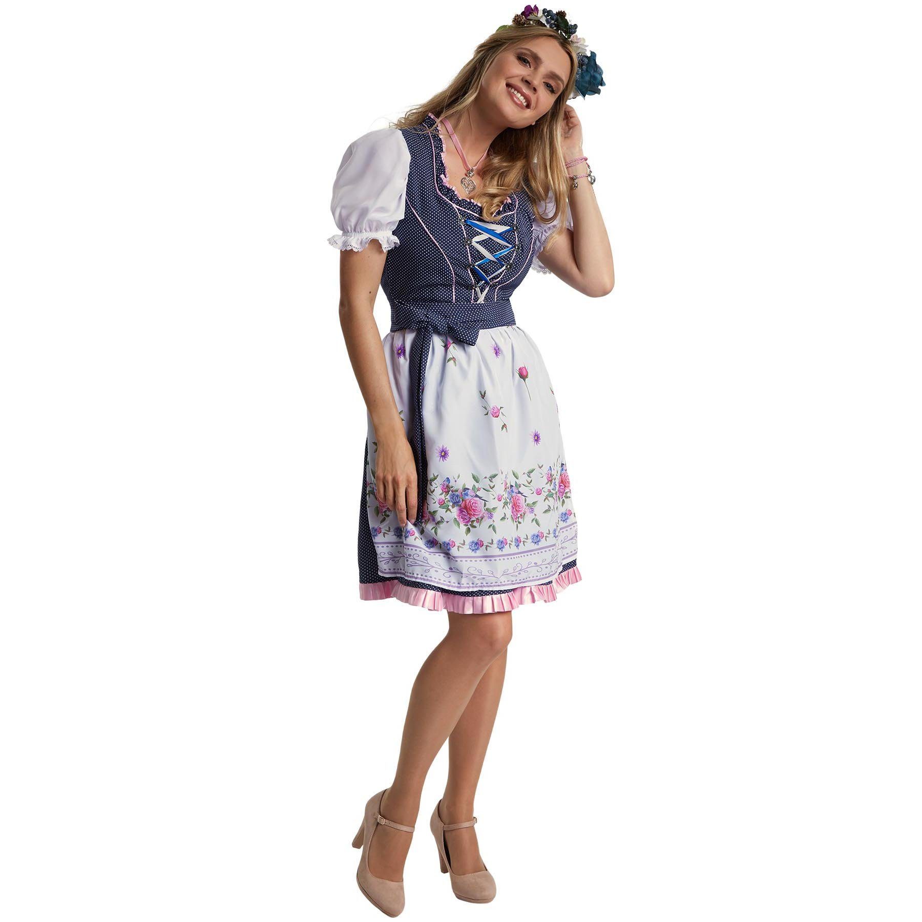 dressforfun Dirndl Frauenkostüm Mini-Dirndl Garching Modell 2