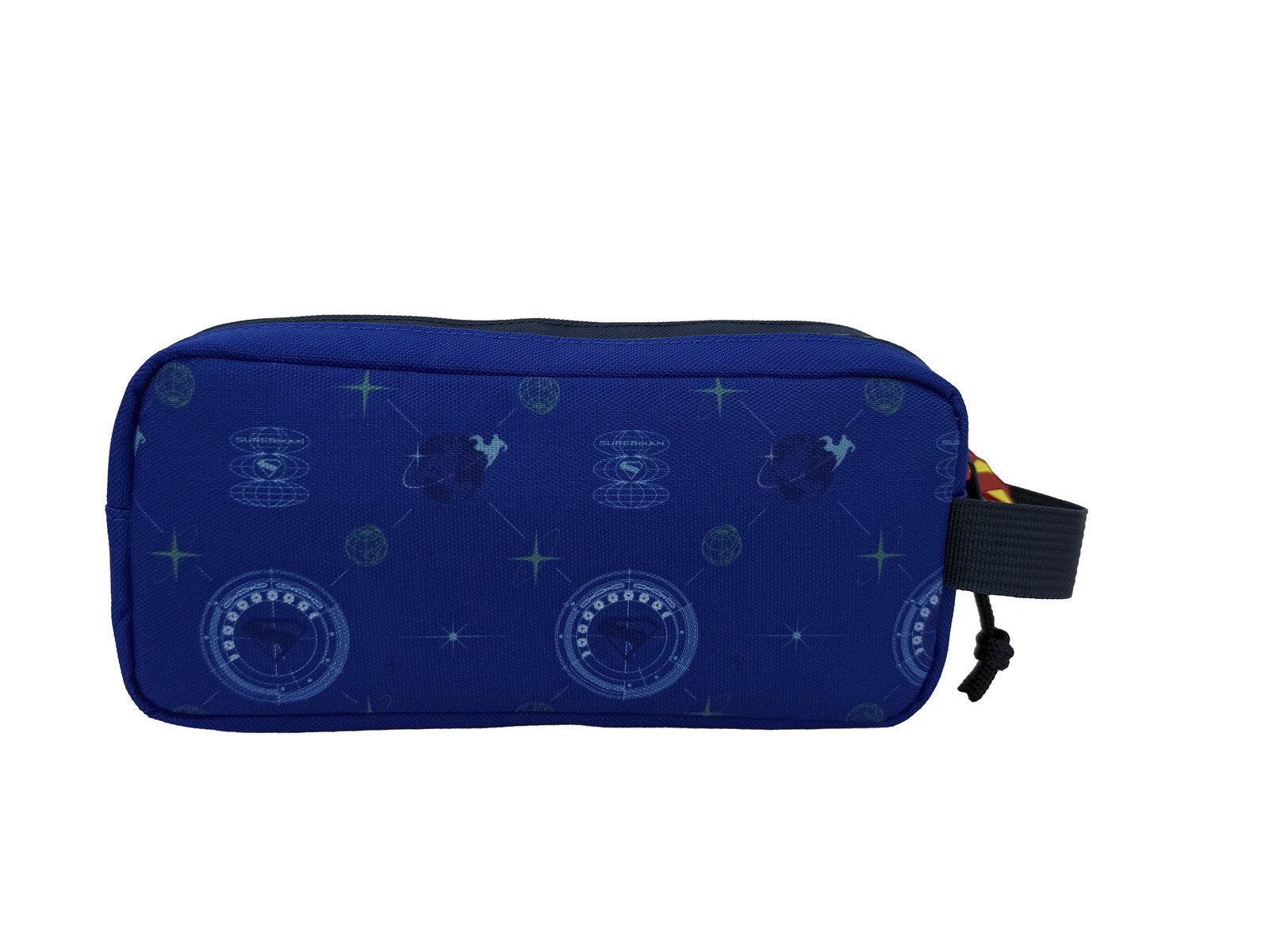 Superman Federmäppchen Doppel Etui Federmappe für Schule und Alltag