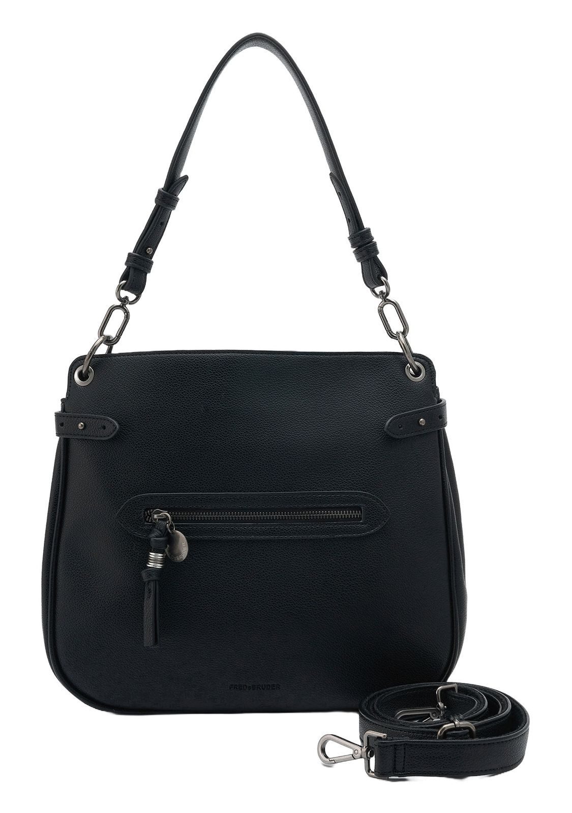 Schultertasche Round Hobo Bag