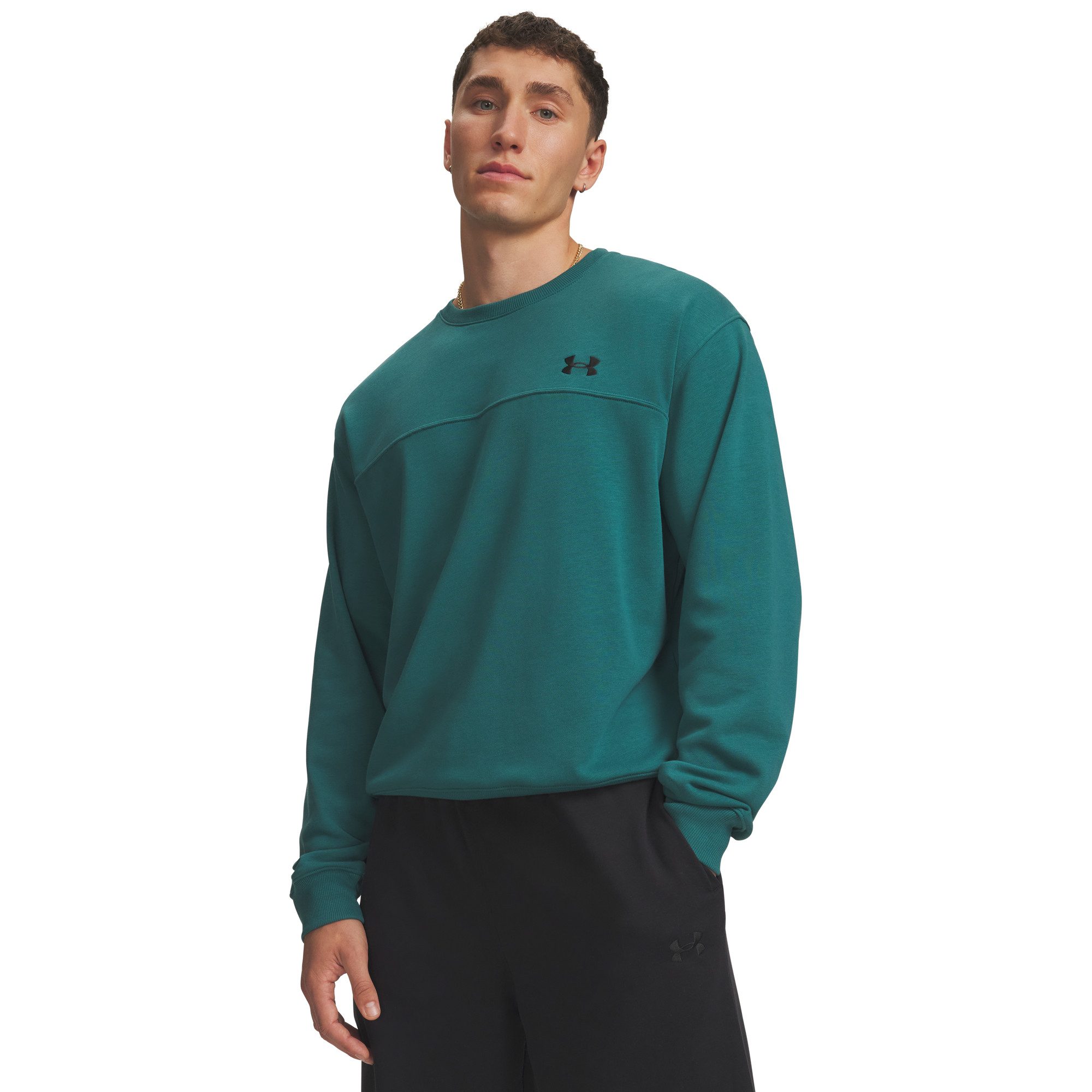 Under Armour® Fleecepullover Under Armour Herren Pullover UA Rival Lightweight Crew 6009347