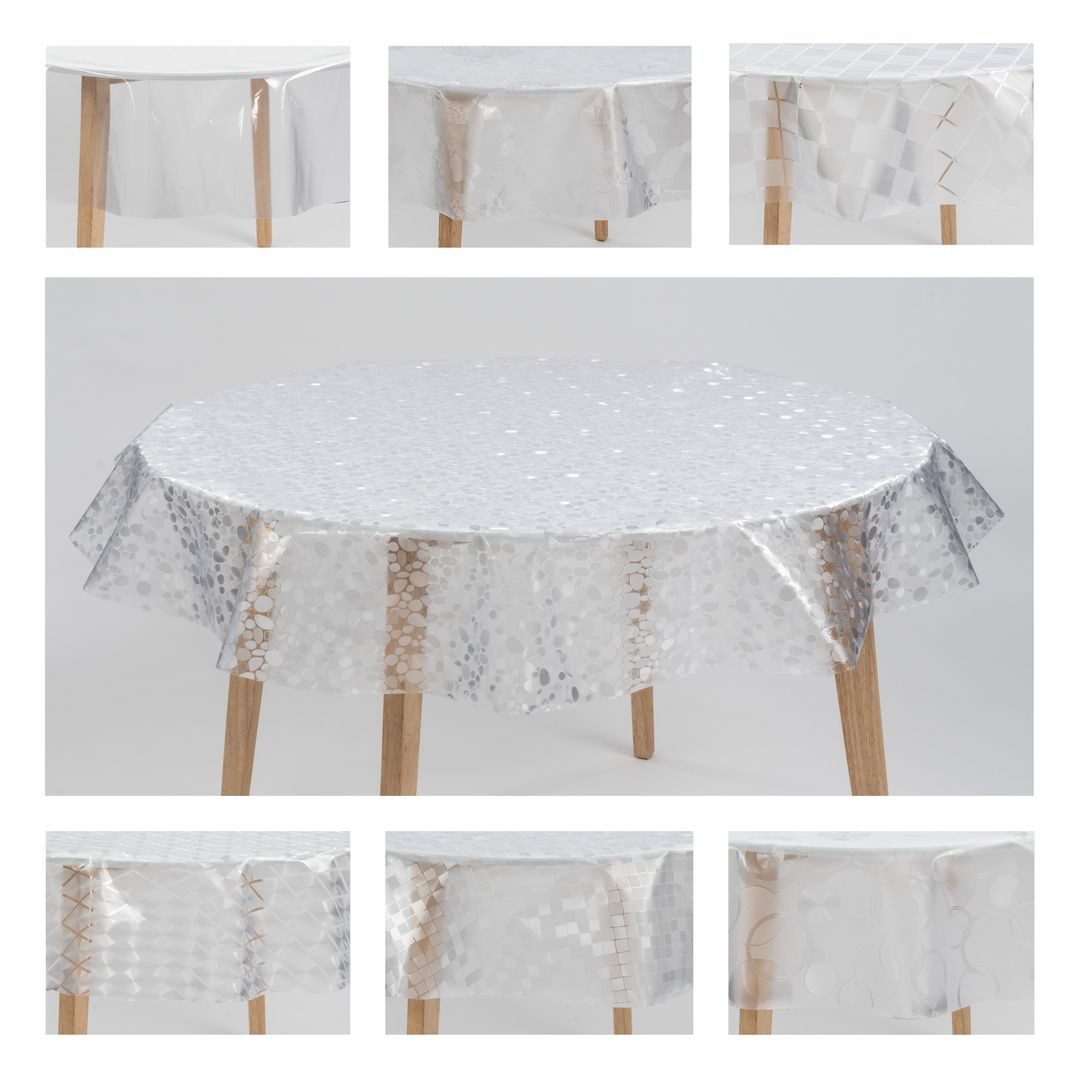 laro Tischdecke Tischdecke rund transparent – günstig online kaufen