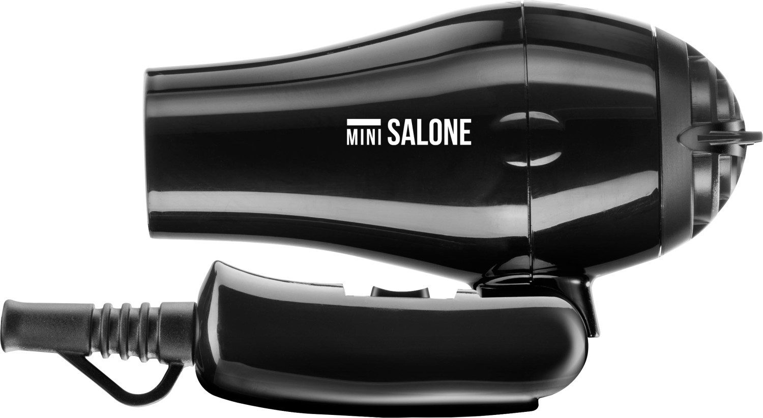 Xanitalia Haartrockner XanitaliaPro Mini Salone Klappbarer Reisehaartrockner Schwarz
