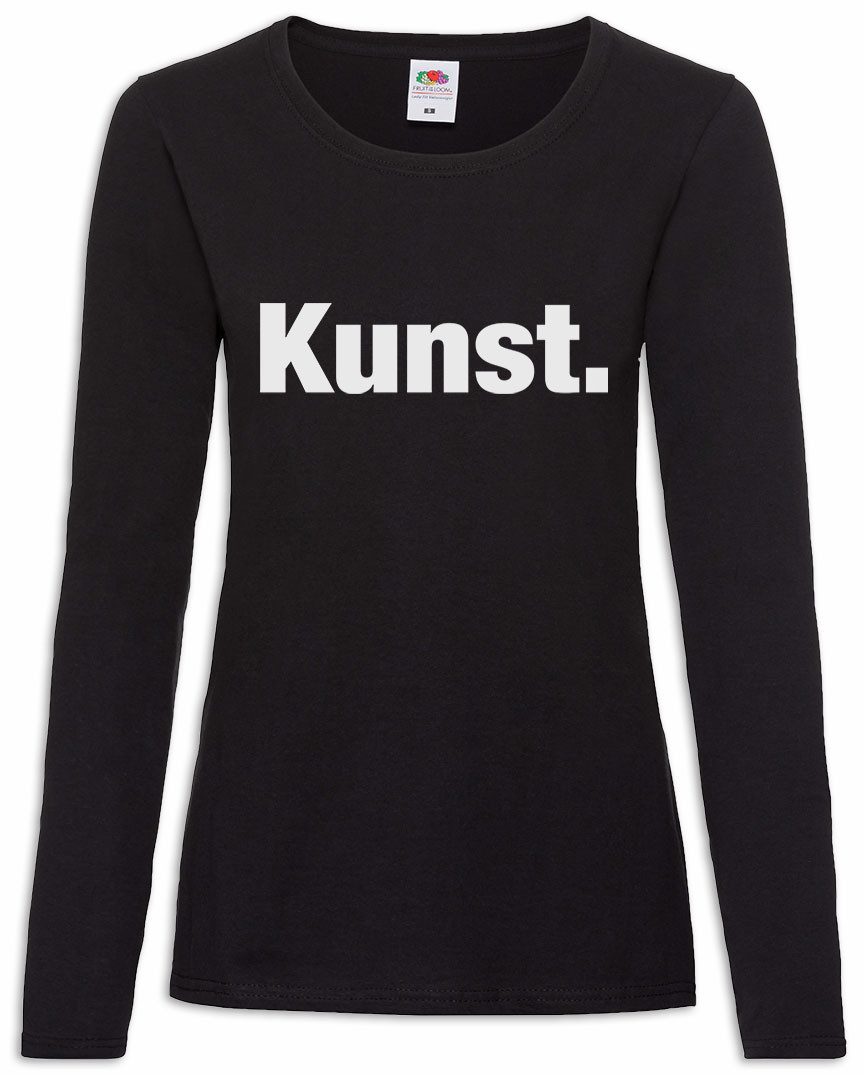 Urban Backwoods Langarmshirt Kunst Damen Langarmshirt Art Künstler Kunstwerk Ausstellung Museum (1-tlg) Slogan Spruch Motto Fun