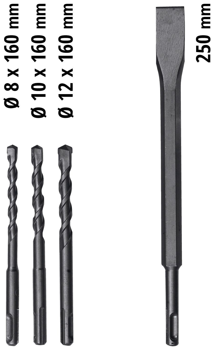 V Bohrhammer TC-RH 230 4F 620 Kit, Einhell