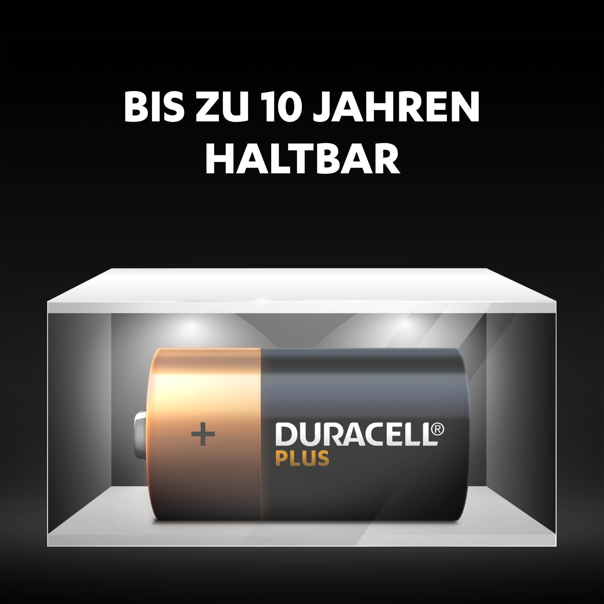 Pack 2er (2 Plus LR14 Duracell Batterie, St)