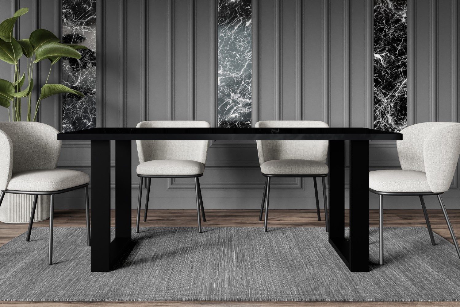 ALTDECOR Esstisch KLYN (Esstisch, Esszimmertische, Tisch günstig online kaufen