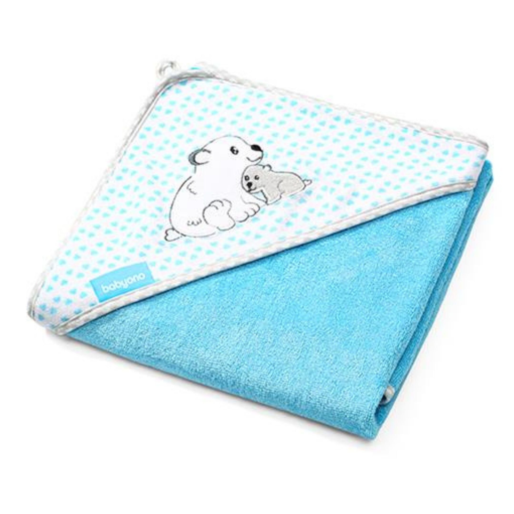 babyono Kapuzenhandtuch Baby Kind Kapuzenbadetuch Bambus günstig online kaufen