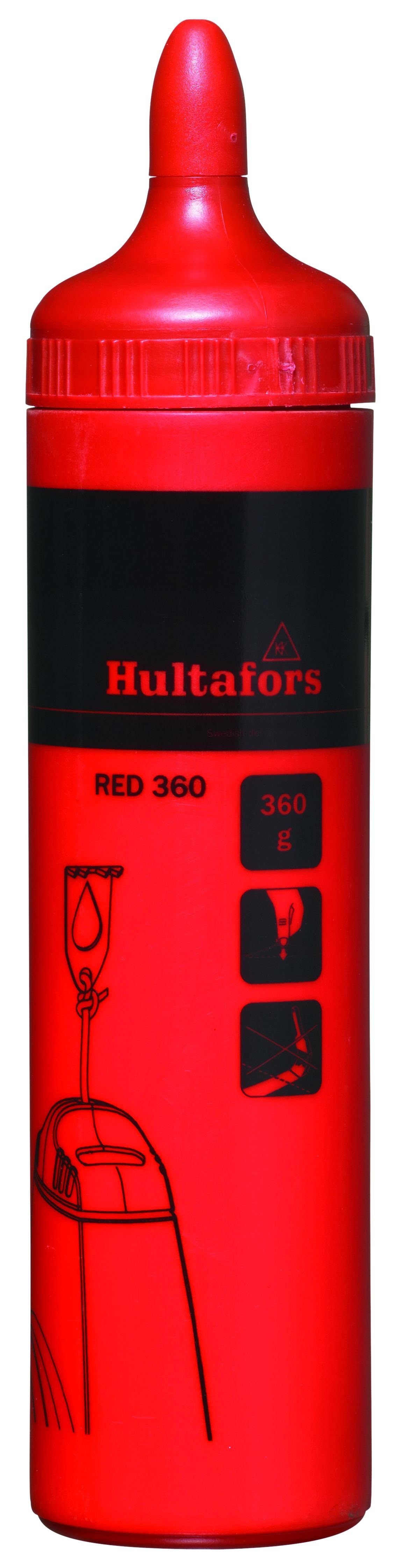 Heinz Hesse Schlagschnur Hultafors Farbpuder für 360 rot Red Inhalt g 360 Schlagschnüre, Kreide