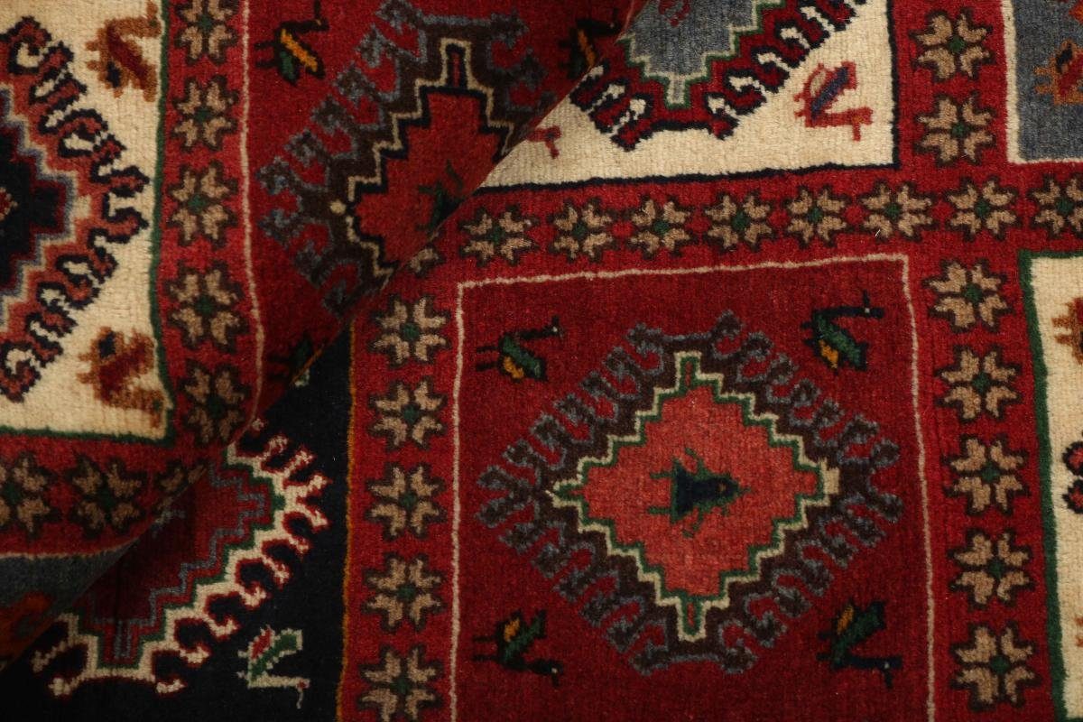 Nain / Orientteppich Orientteppich Trading, Handgeknüpfter 12 mm Perserteppich, Yalameh rechteckig, Höhe: 102x143