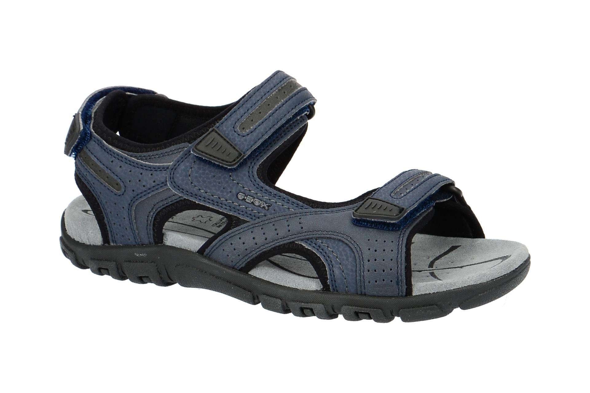 Geox U S.STRADA D-NBK SYNT.LEA Sandale