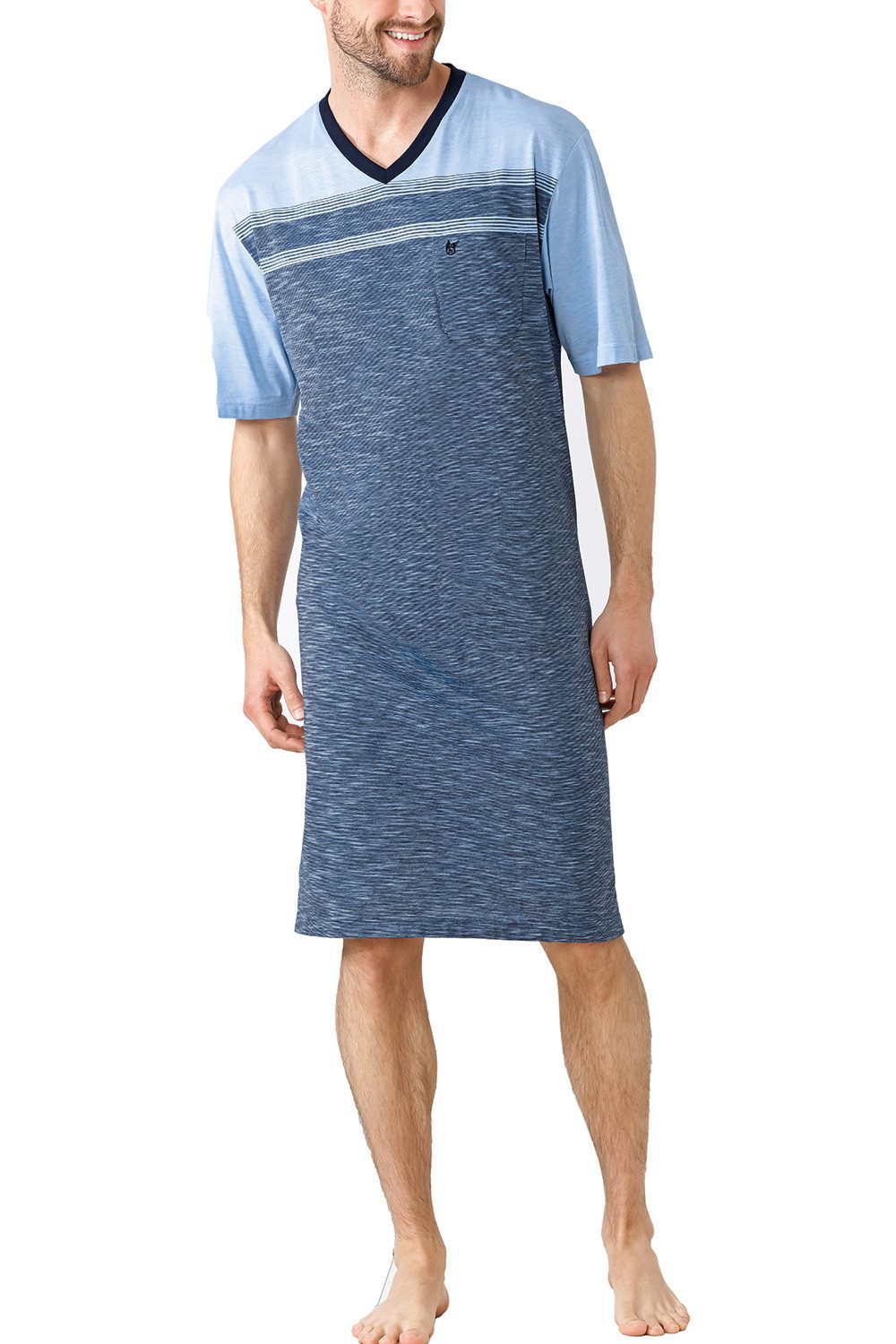 Hajo Pyjamaoberteil Herren Nachthemd 110 cm
