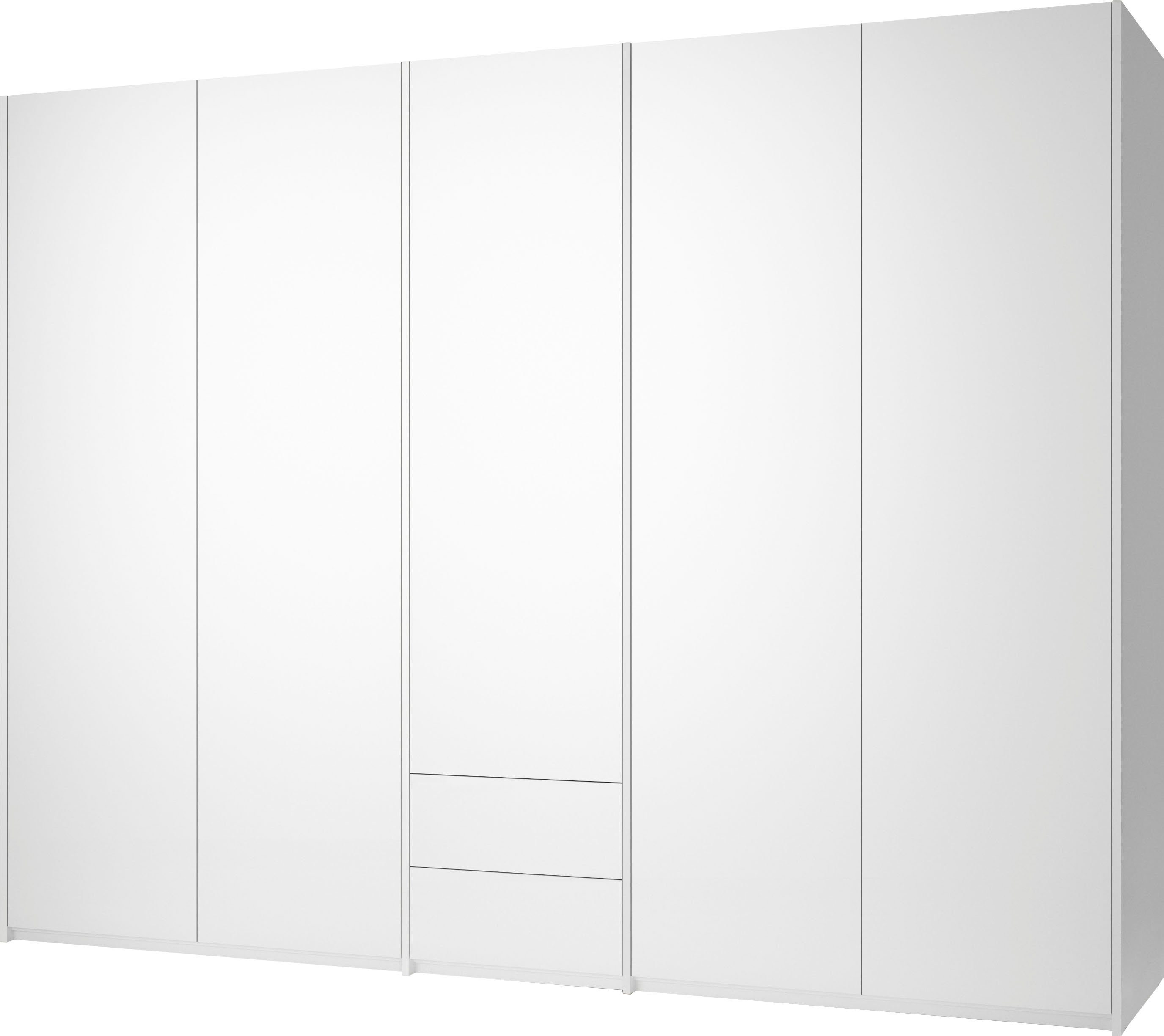 LIVING Müller Plus Variante weiß 9 im | Drehtürenschrank Mittelelement Schubladen weiß inklusive SMALL Modular zwei kleinen