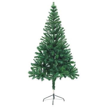 vidaXL Künstlicher Weihnachtsbaum Künstlicher Weihnachtsbaum mit LEDs Kugeln 150 cm 380 Zweige