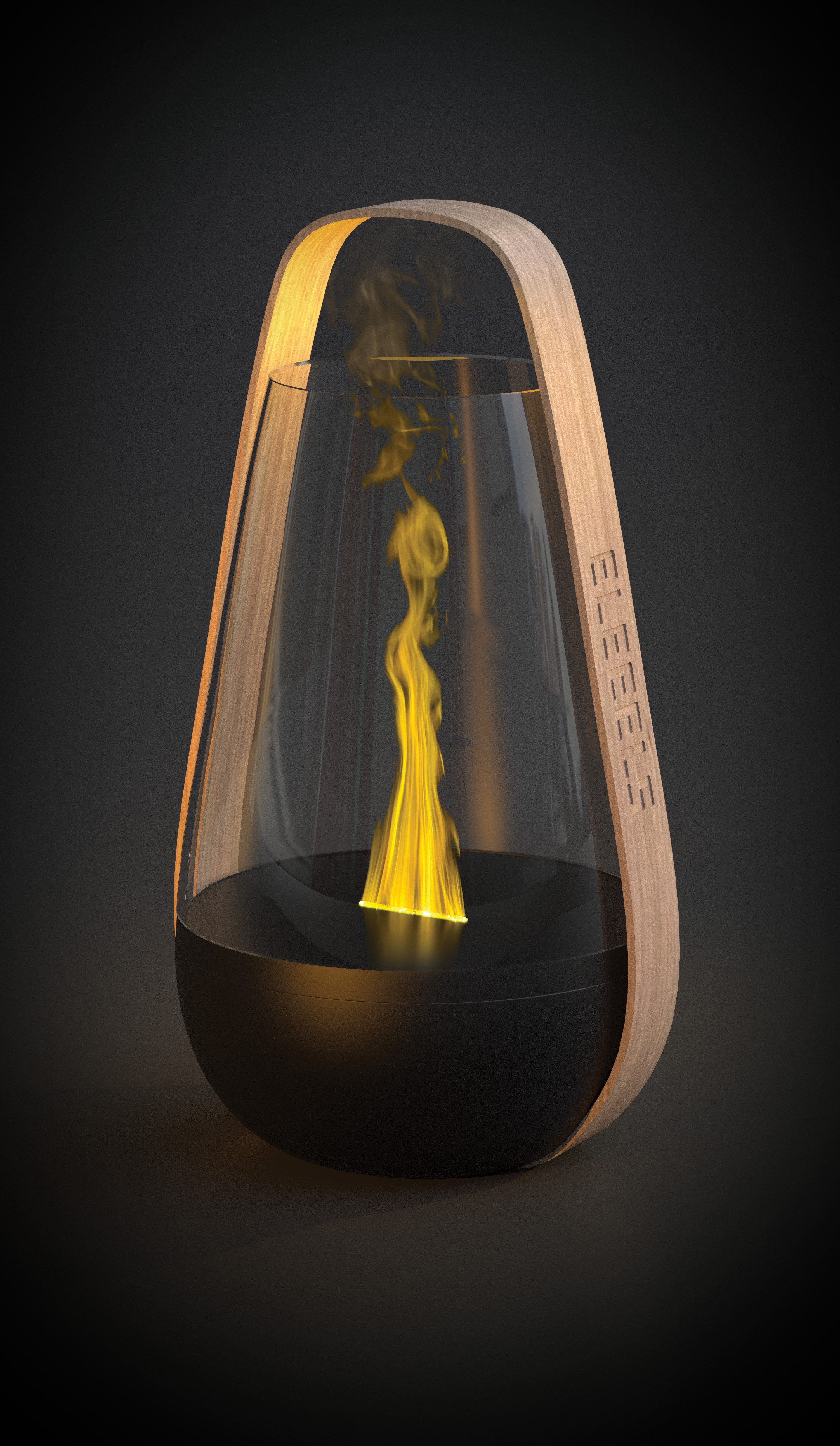 ELEEELS Duftlampe ELEEELS S5 Aroma Diffusor (1 St), Bernsteinflamme günstig online kaufen