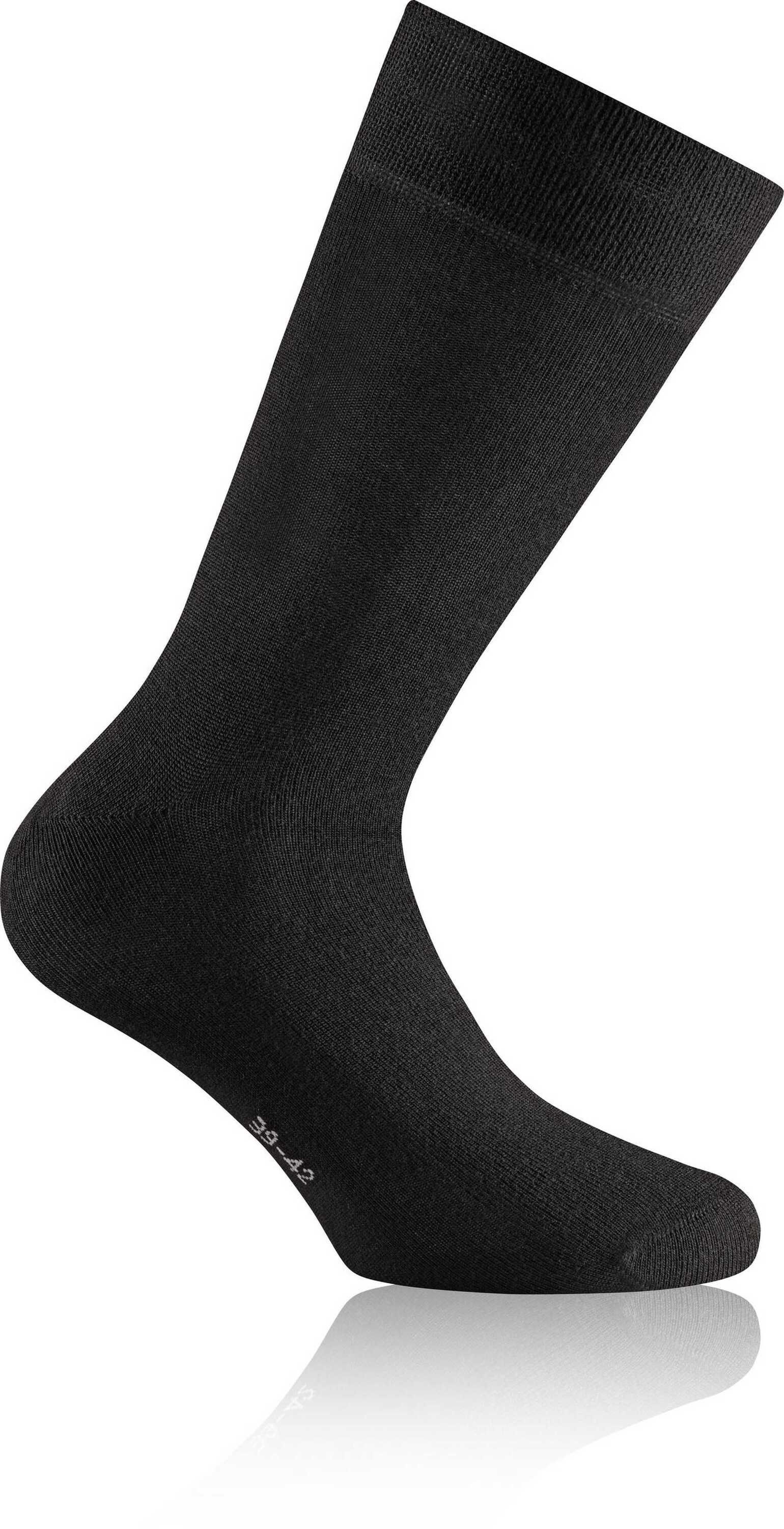 Kurzsocken Socks 2er - Unisex Pack Rohner Bambus, Schwarz Socken, Kurzsocken