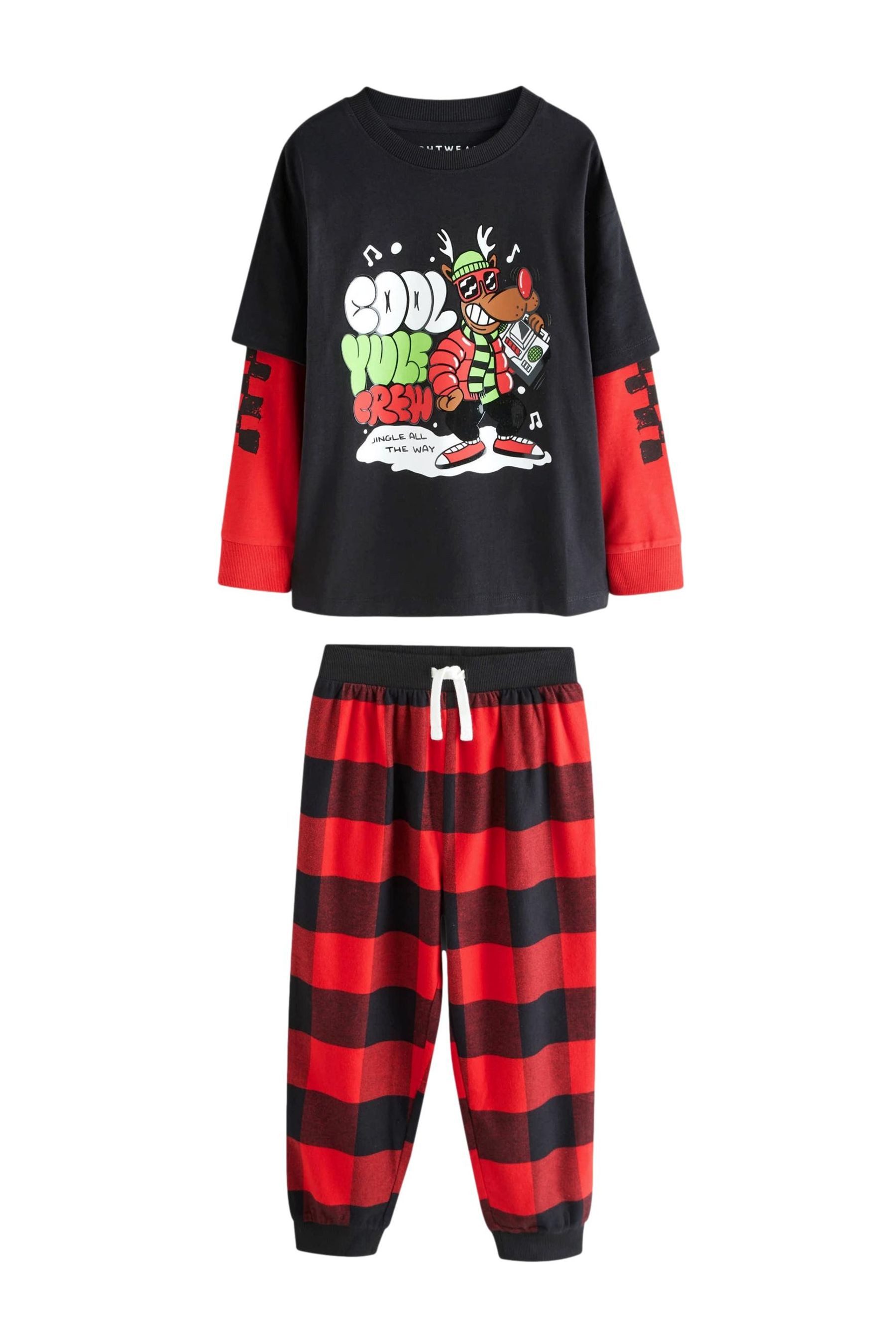 Next Pyjama Langärmeliger Single-Schlafanzug aus Baumwolle günstig online kaufen