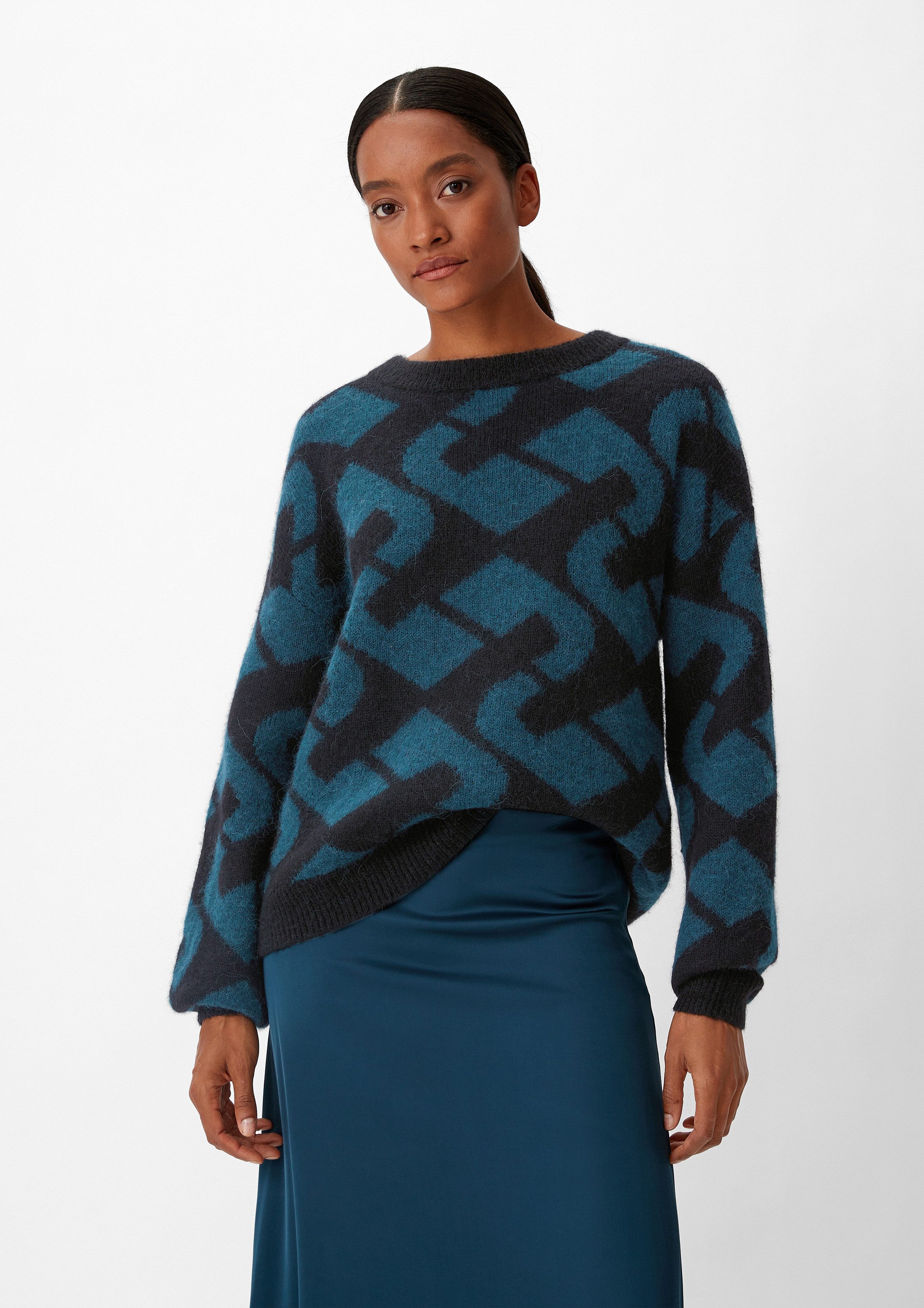 Longpullover Strickpullover