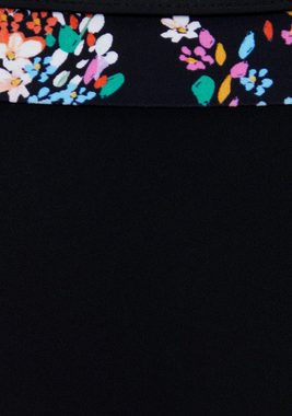 petite fleur Bügel-Bikini mit floralem Print