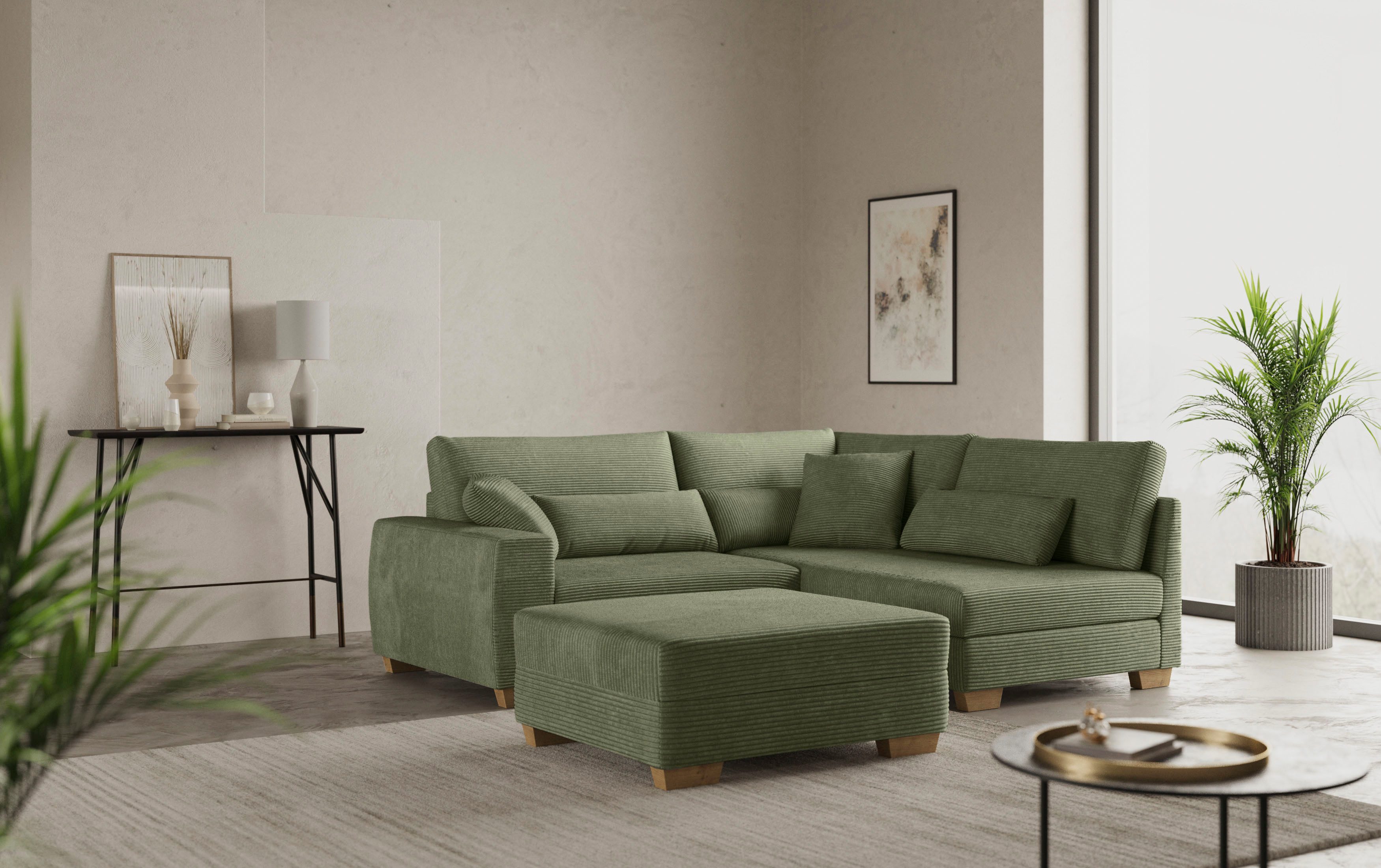 Mr. Couch Hocker Helena, Mit Federkern, günstig online kaufen