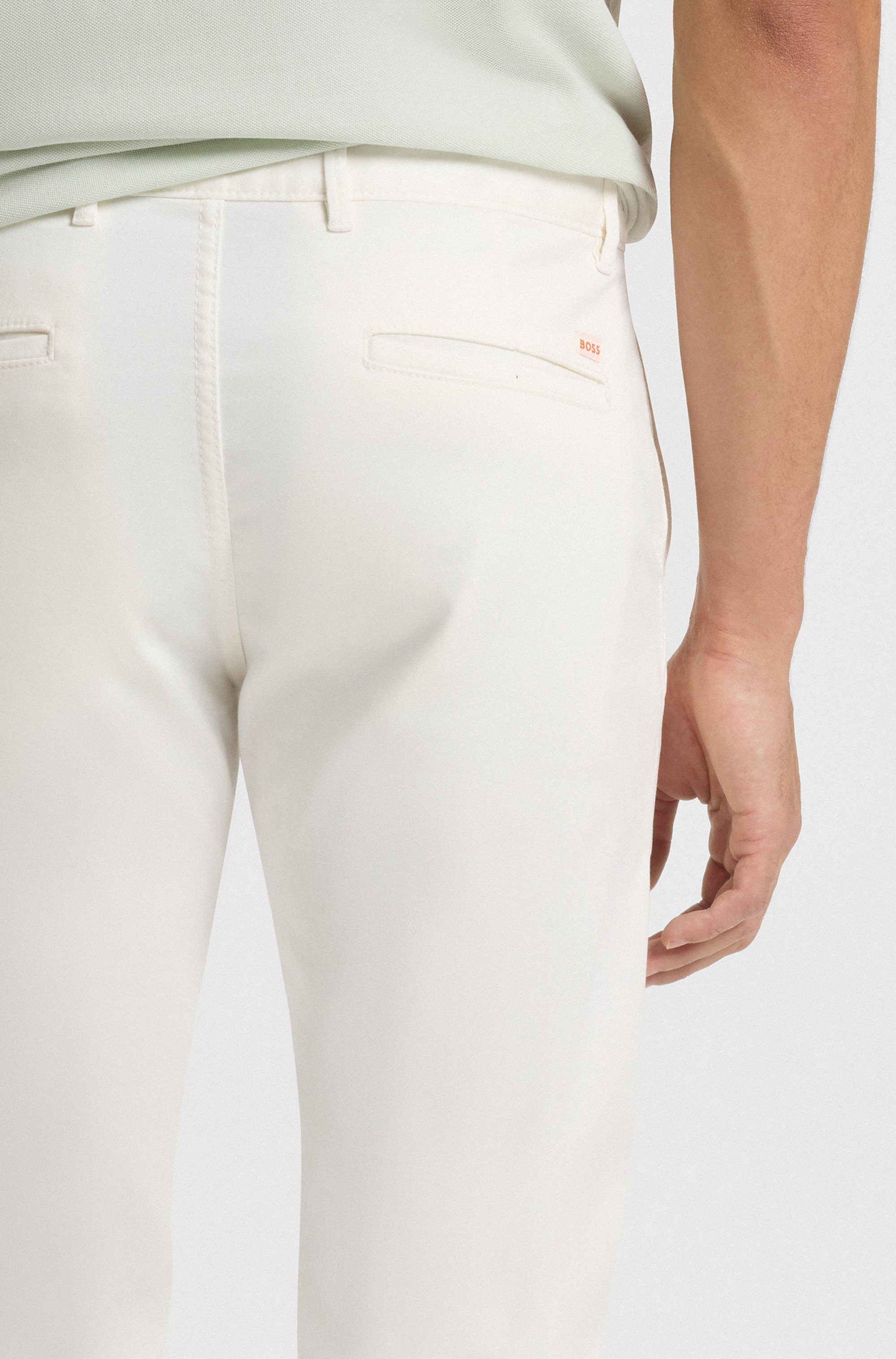 BOSS ORANGE Chinohose slim mit Gesäßtaschen günstig online kaufen
