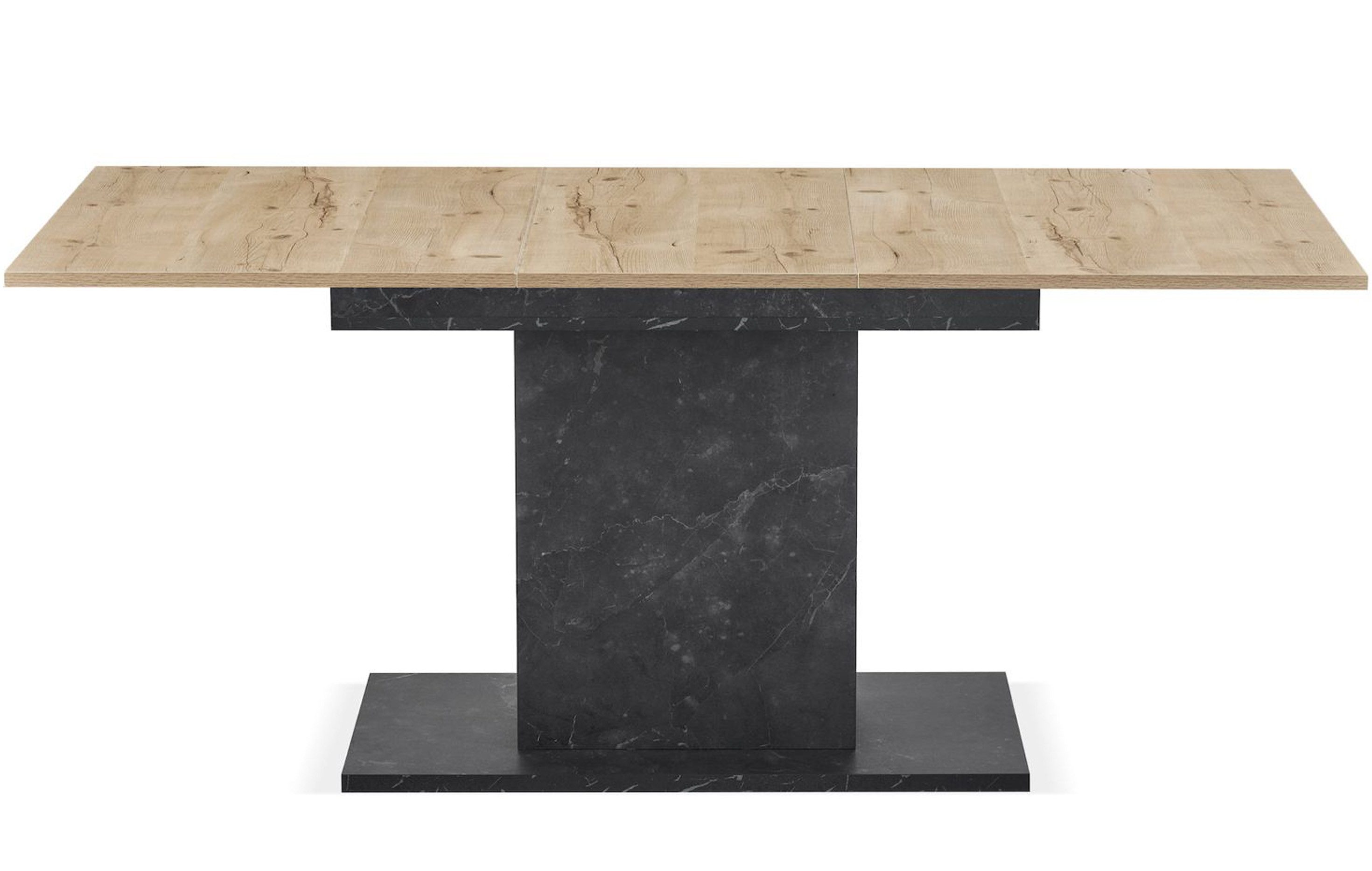 B&D home Esstisch MARA, Metall oder Holzgestell, ausziehbar 120-160cm, 4-6 günstig online kaufen