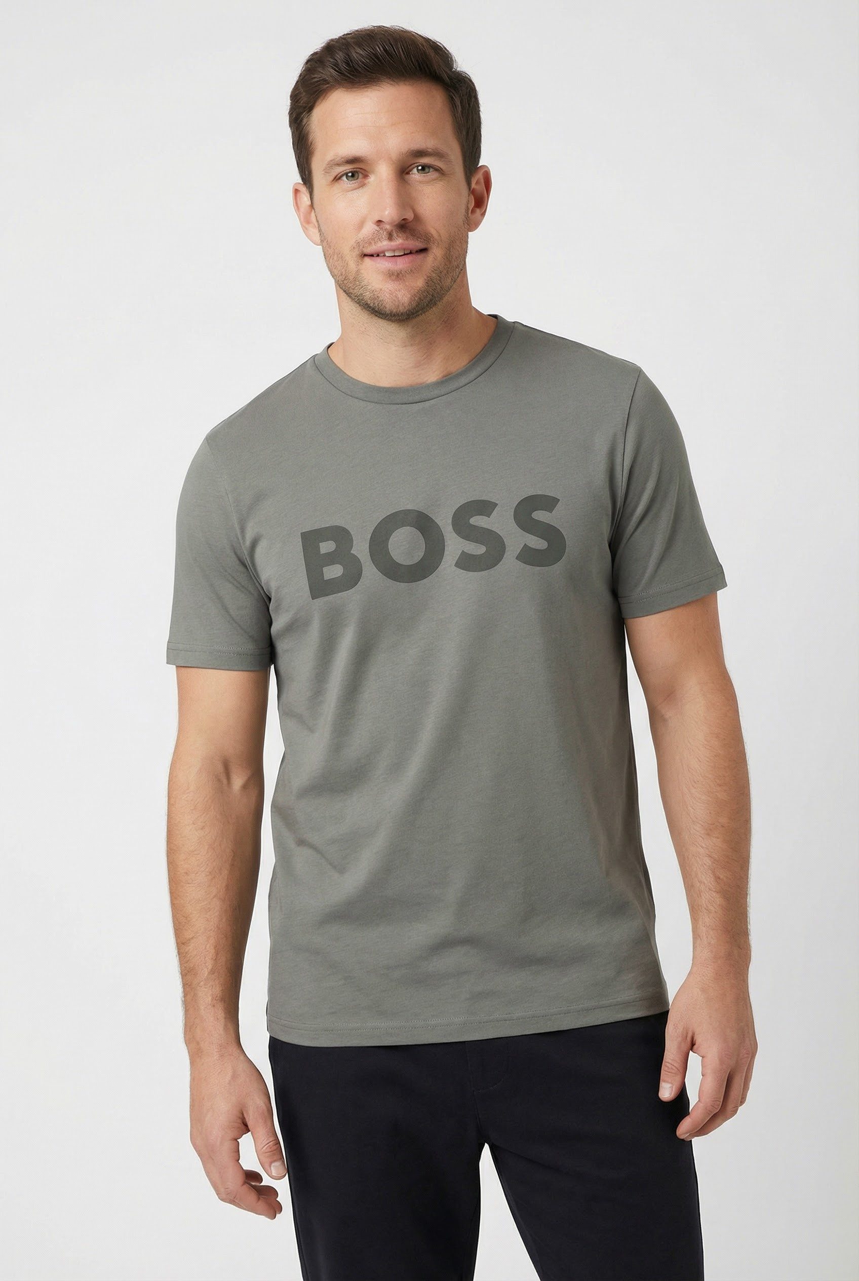 BOSS ORANGE T-Shirt Thinking (1-tlg) Rundhalsausschnitt, Regular Fit, große günstig online kaufen